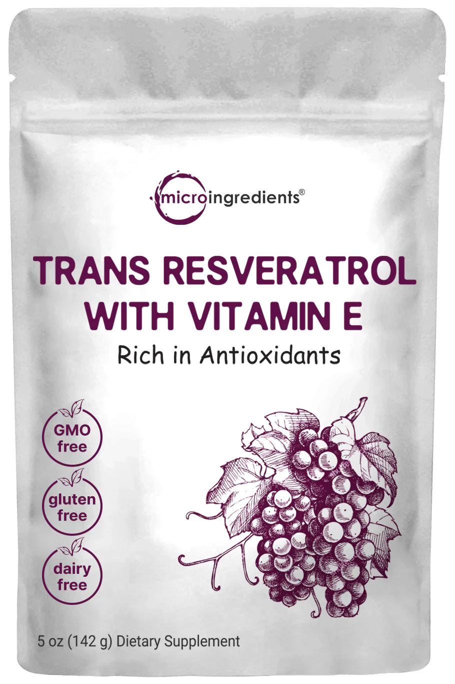Ageless Beauty Stack: NAD+ Capsules, Trans-Resveratrol Powder & Astaxanthin Softgels - Image 4