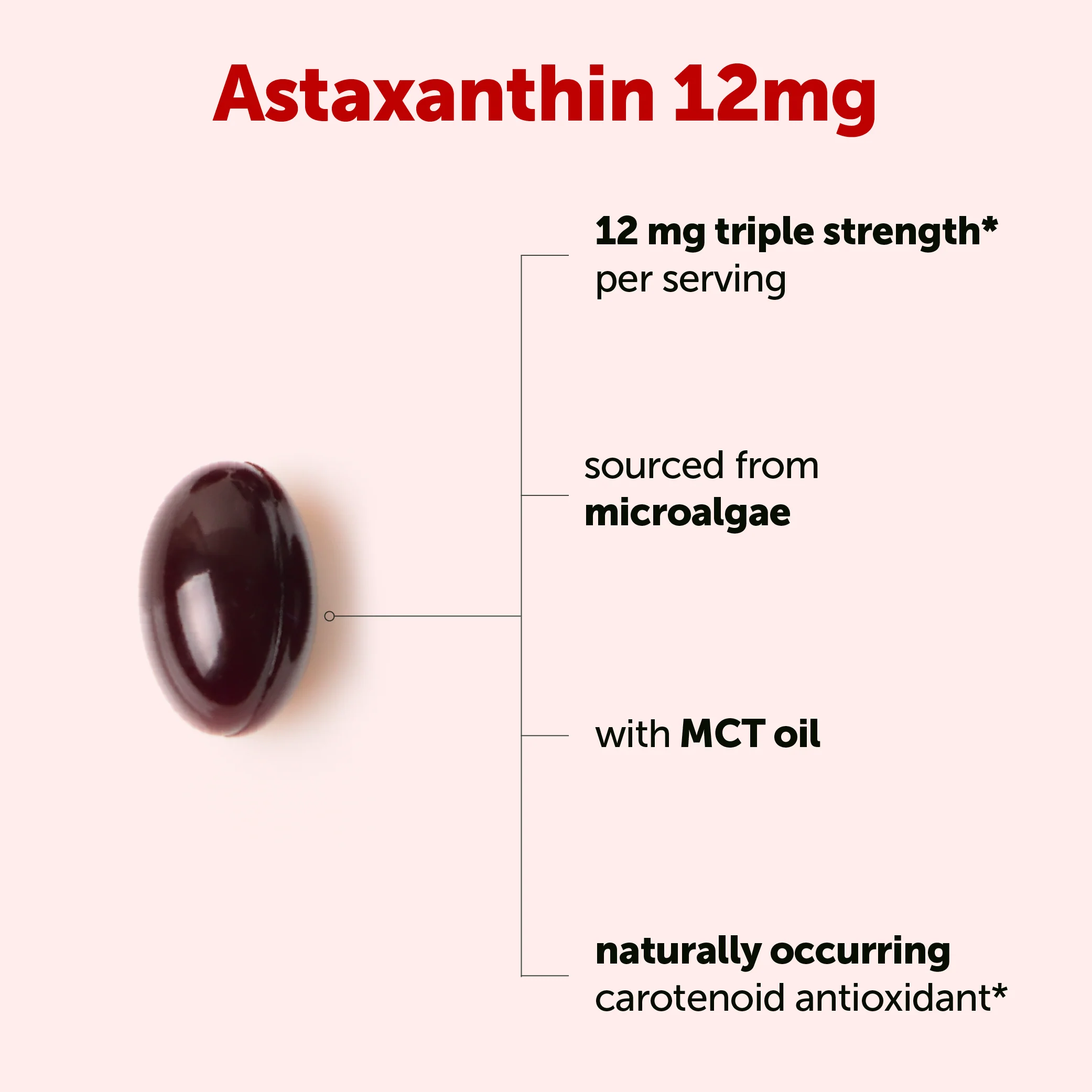 Astaxanthin 12mg 120 Softgels Pack Bundles - Image 7