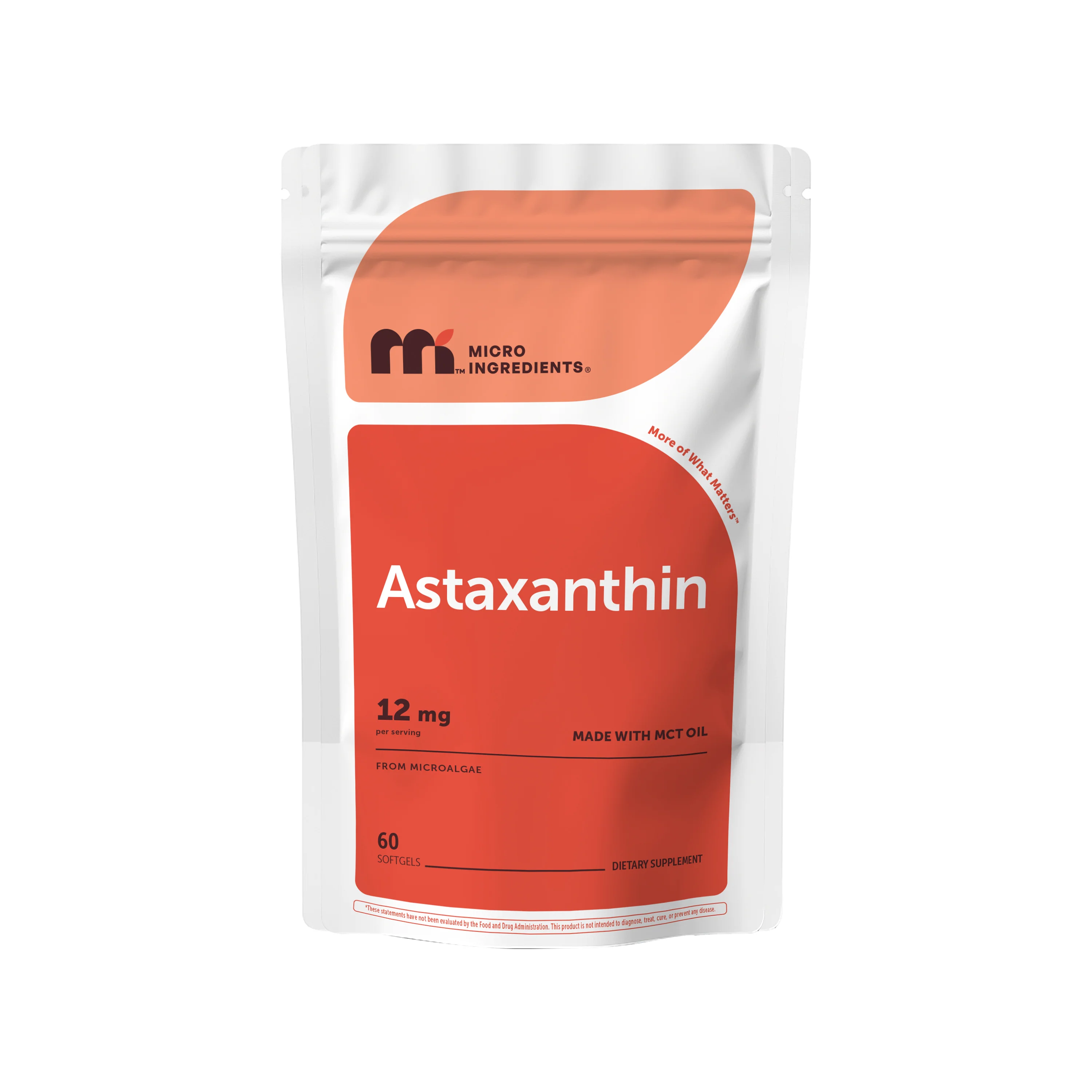 Micro Ingredients Astaxanthin 12mg softgels, tanning pills, Strength Carotenoids Skin Supplement w. 100% Natural Astaxanthin from MicroAlgae - Image 5