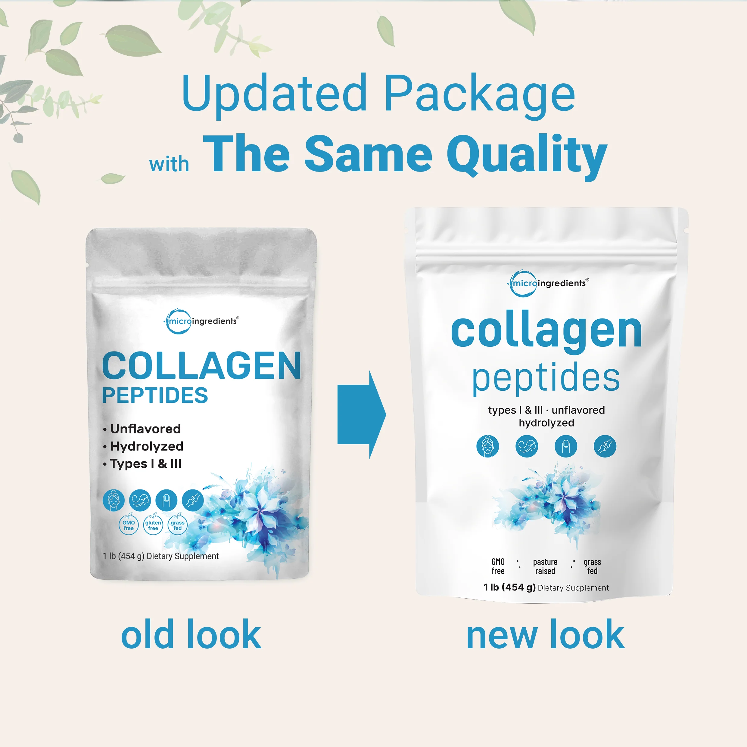 Micro Ingredients Bovine Collagen Protein Powder, 41 Servings - Image 3