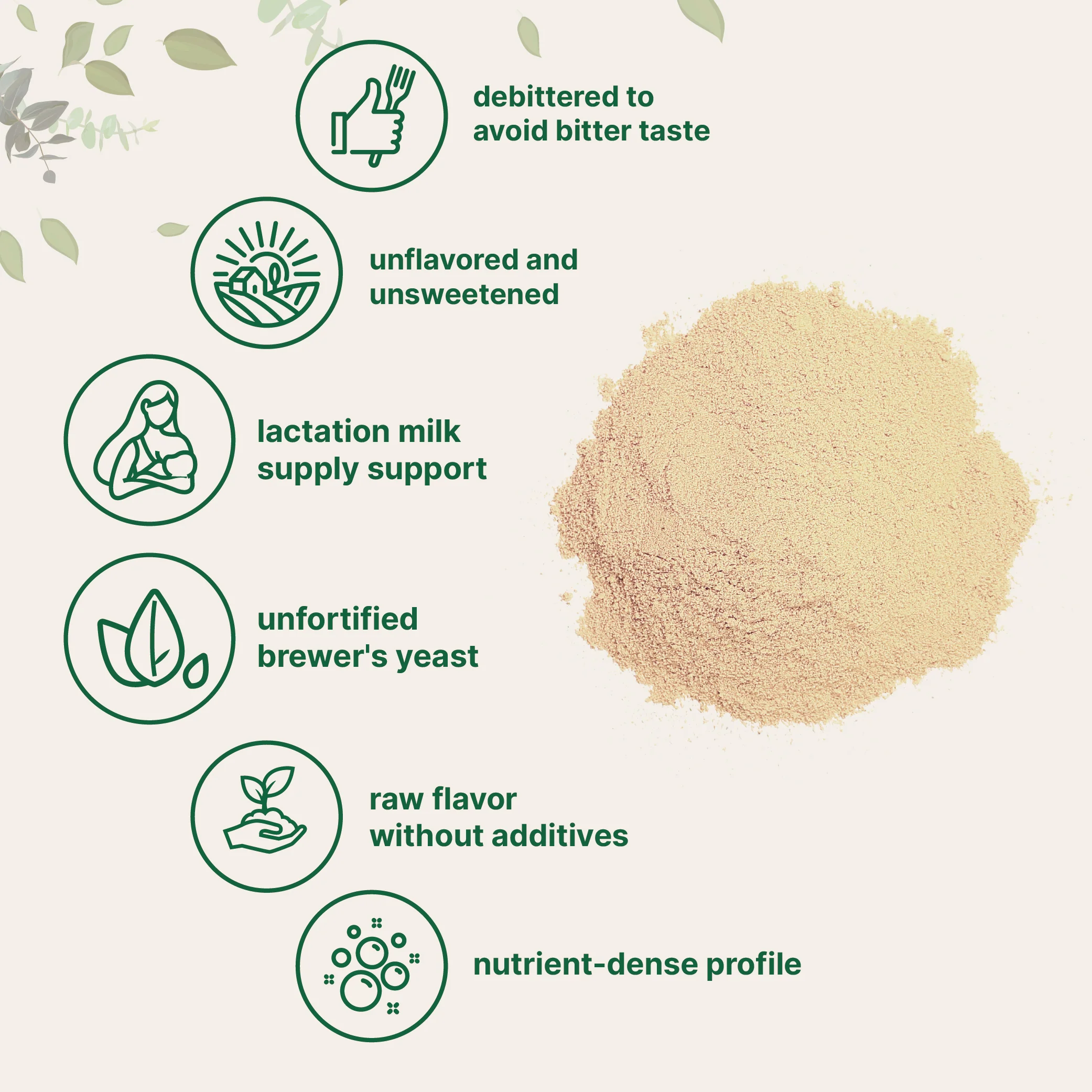 Micro Ingredients Brewers Yeast Powder, 3LB - Image 3