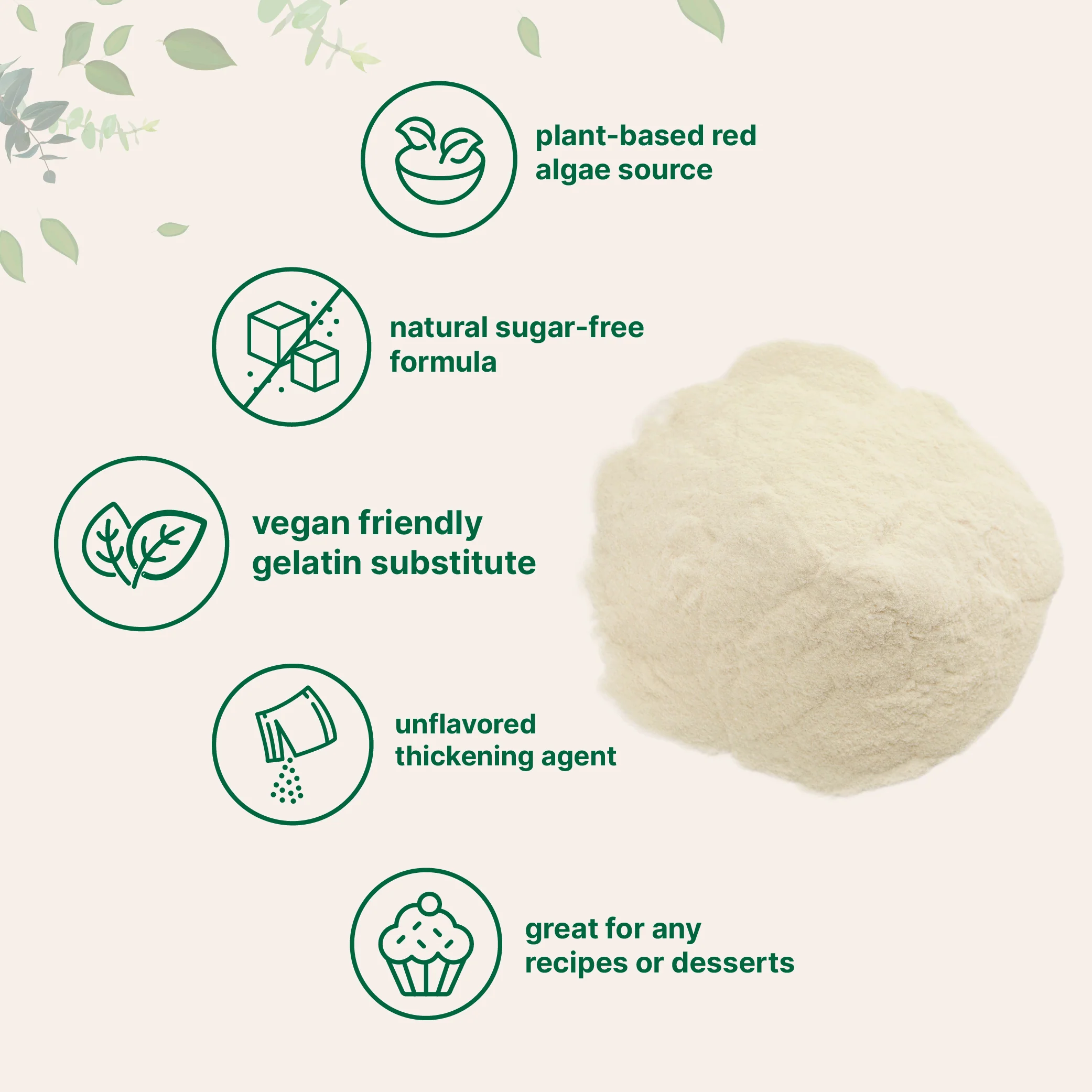 Micro Ingredients Agar Agar Powder, 1 Pound - Image 3