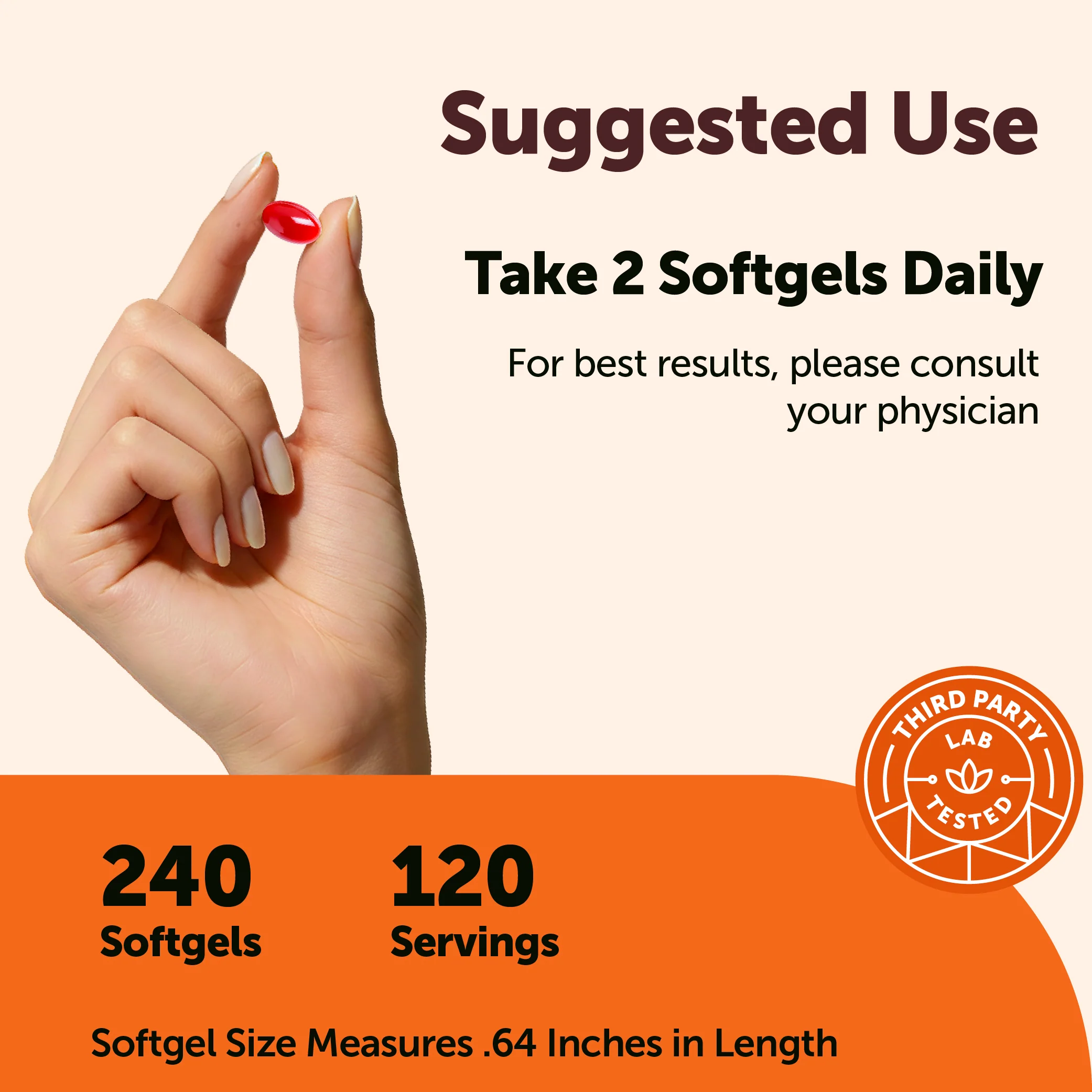 Micro Ingredients CoQ10 240 Softgels with Coconut MCT Oil - Image 10