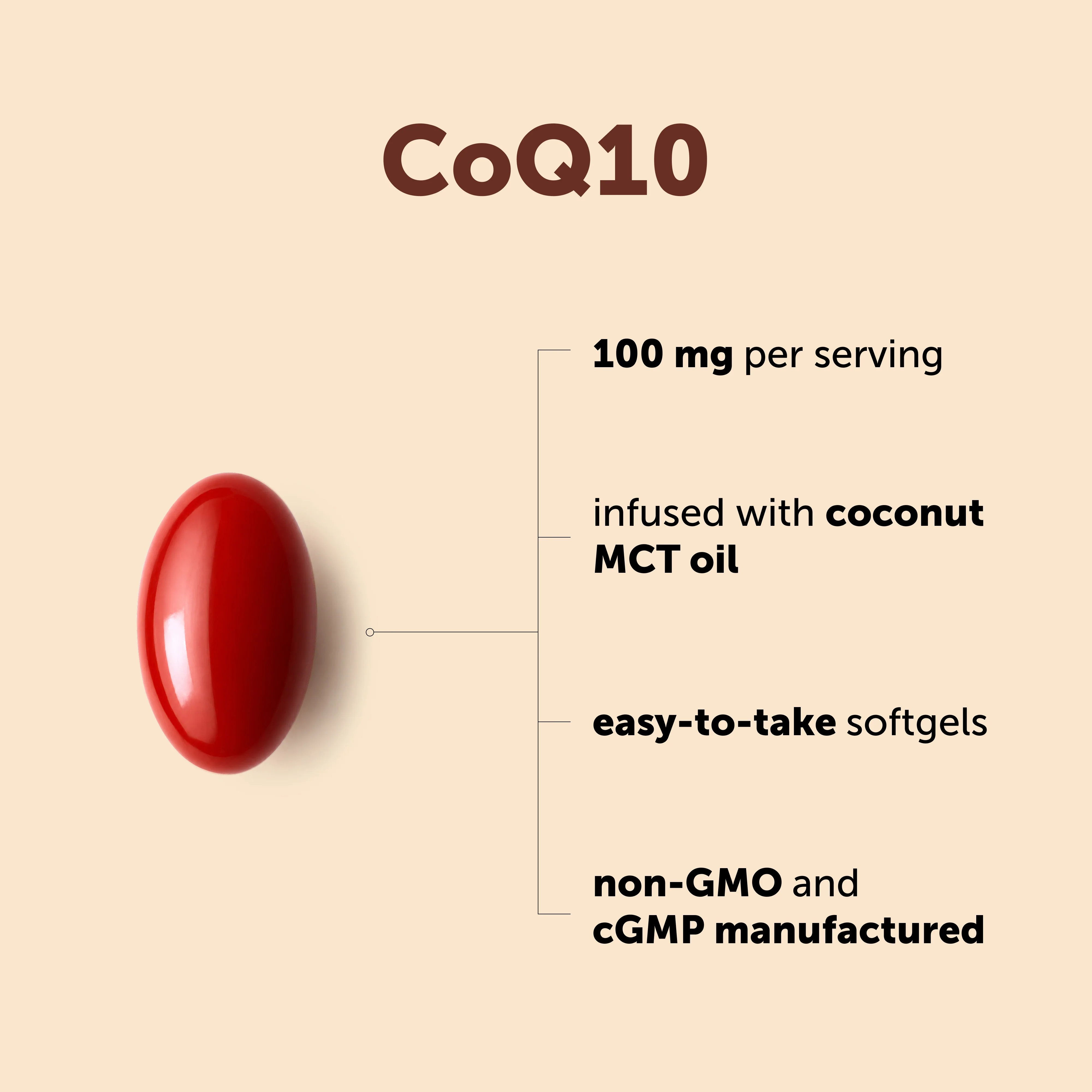 Micro Ingredients CoQ10 240 Softgels with Coconut MCT Oil - Image 4