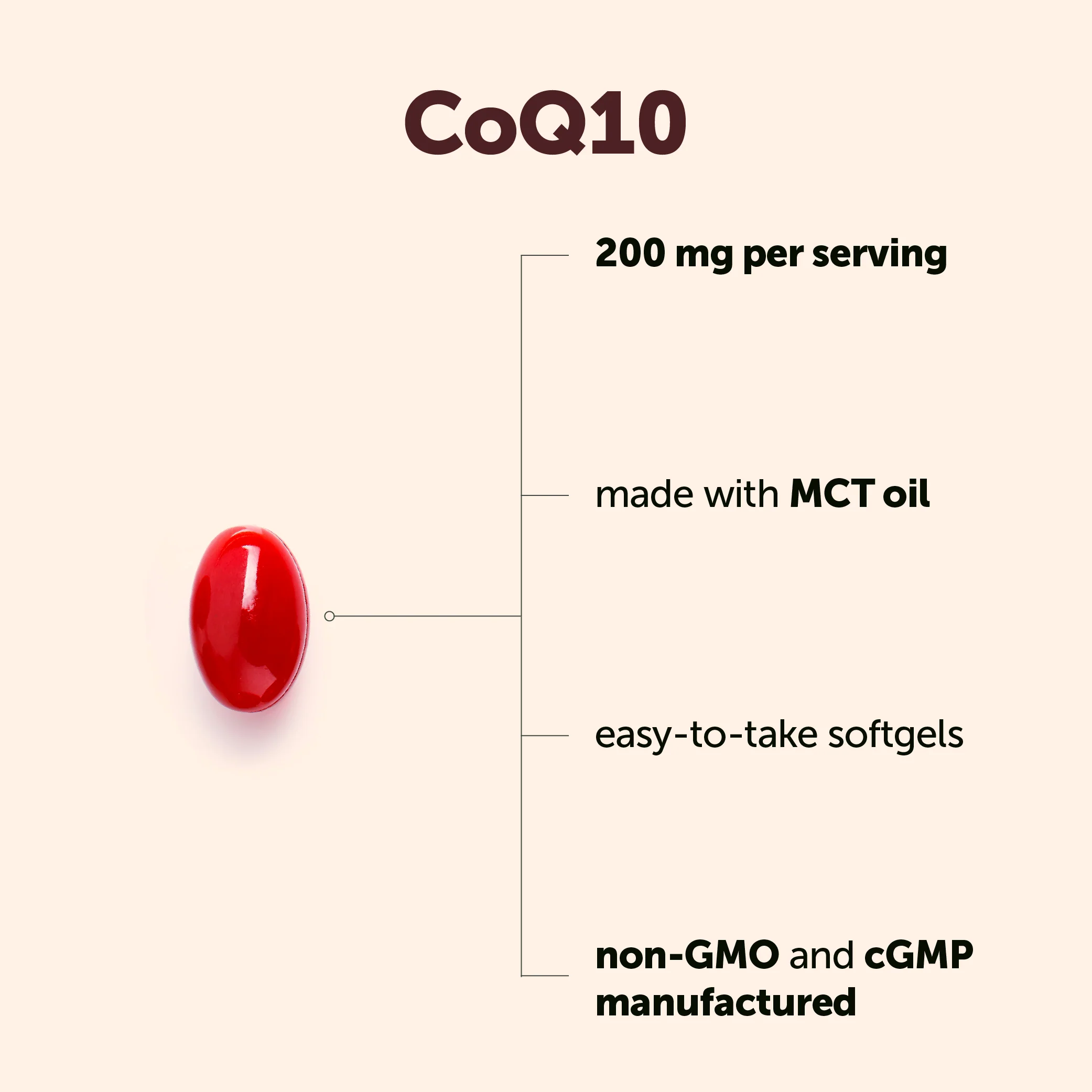 Micro Ingredients CoQ10 240 Softgels with Coconut MCT Oil - Image 9
