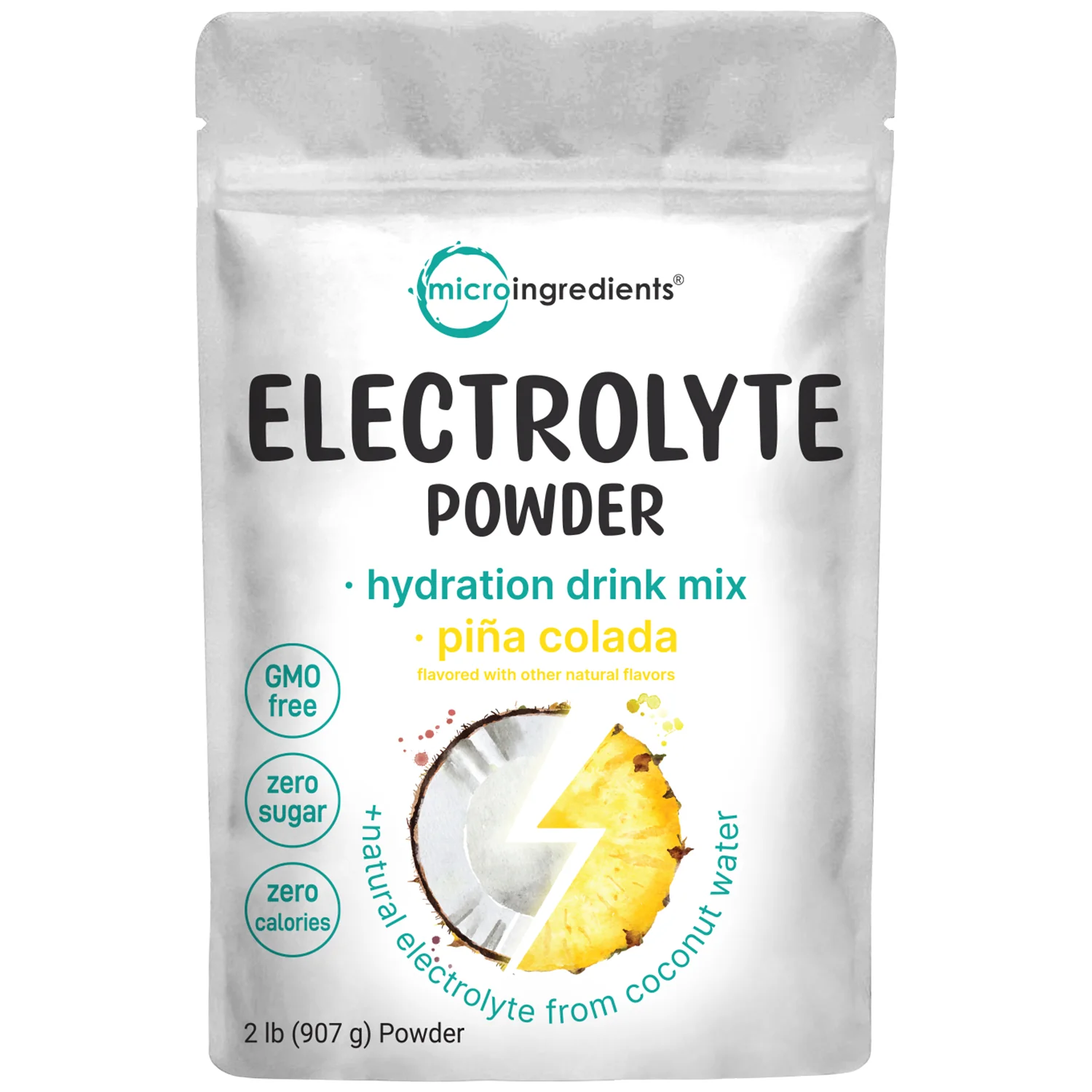 Micro Ingredients Electrolyte Hydration Drink Mix Powder, 2lb - Image 8