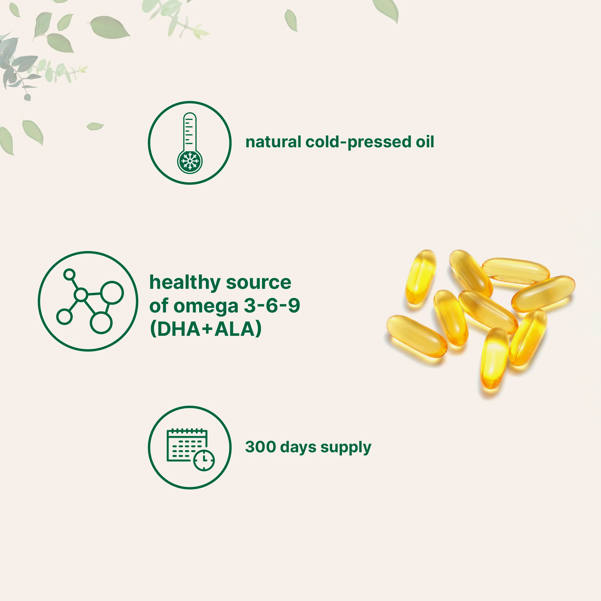 Micro Ingredients Flaxseed Oil Softgels - Image 4