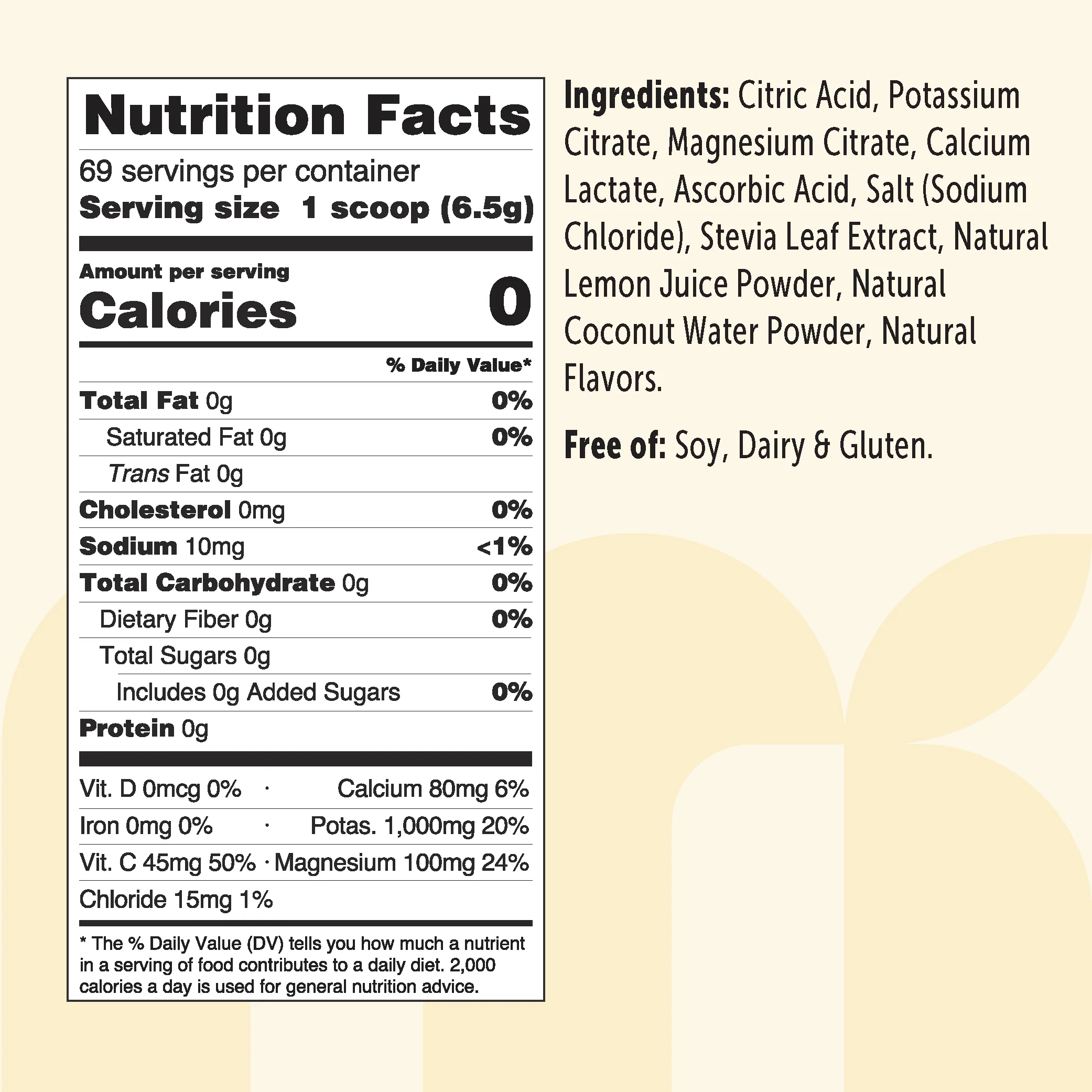 Micro Ingredients Hydration Electrolytes Powder, 1lb - Image 3