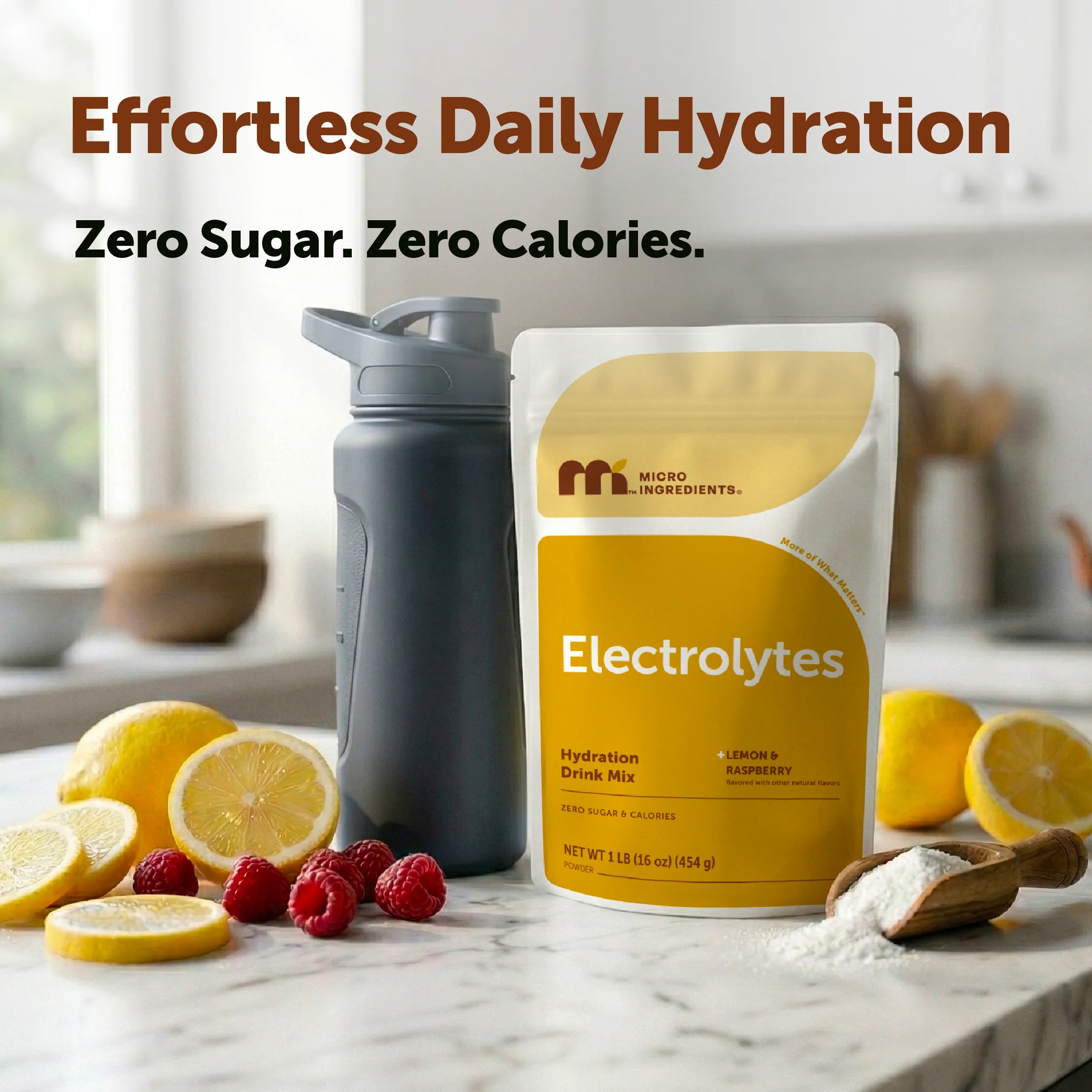 Micro Ingredients Hydration Electrolytes Powder, 1lb - Image 6