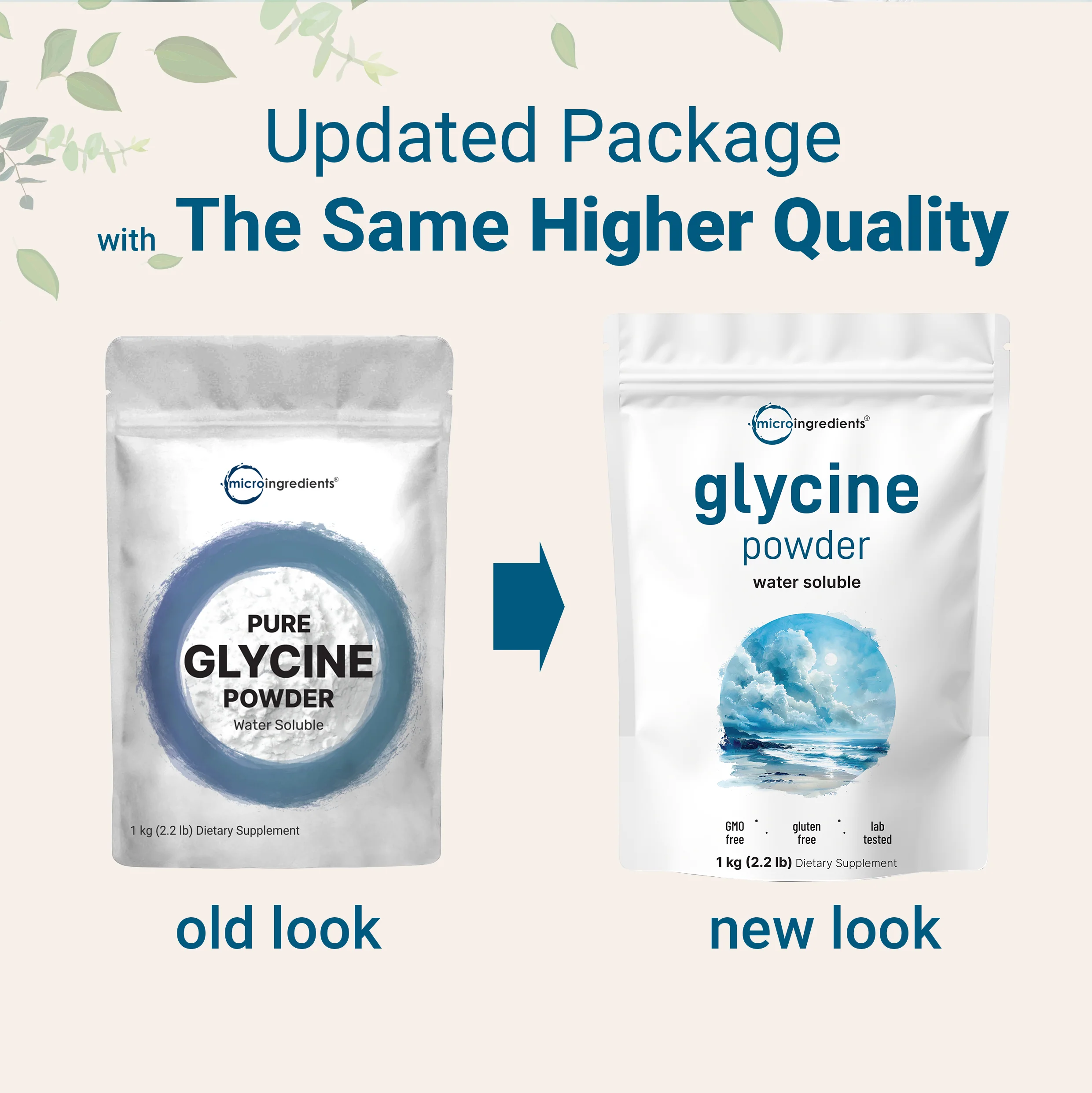 Micro Ingredients L-Glycine Powder, 1kg - Image 3