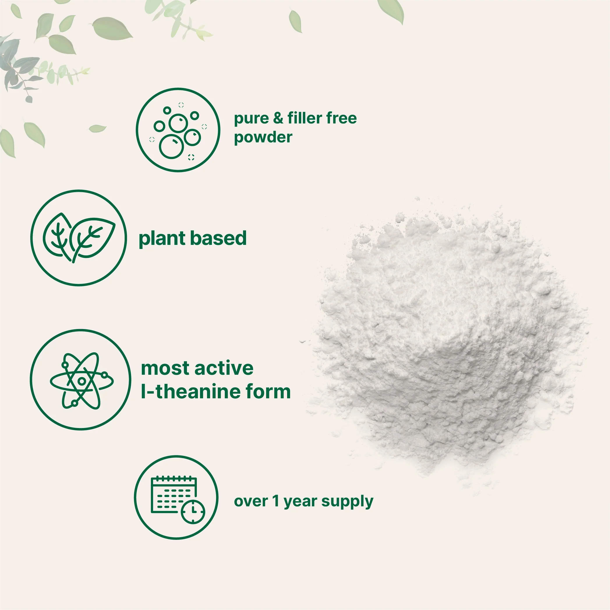 Micro Ingredients L-Theanine Powder, 100g - Image 4