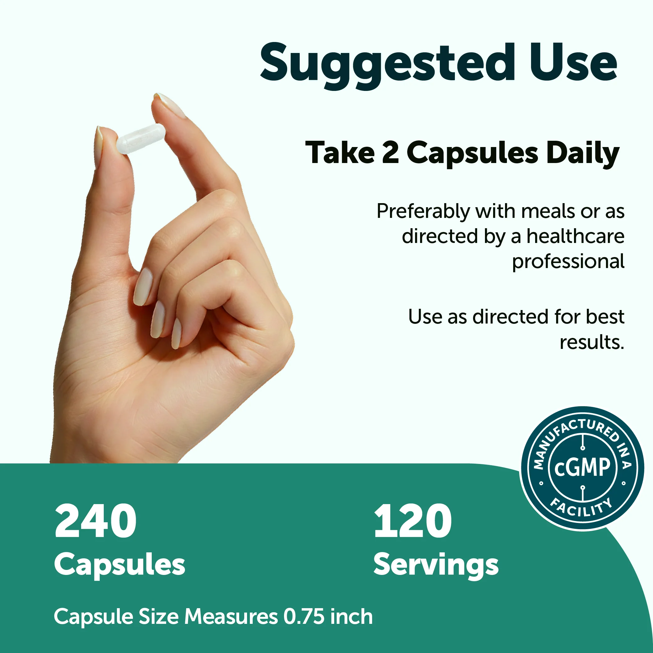 Micro Ingredients L-Tyrosine 1000mg, 240 capsules - Image 4