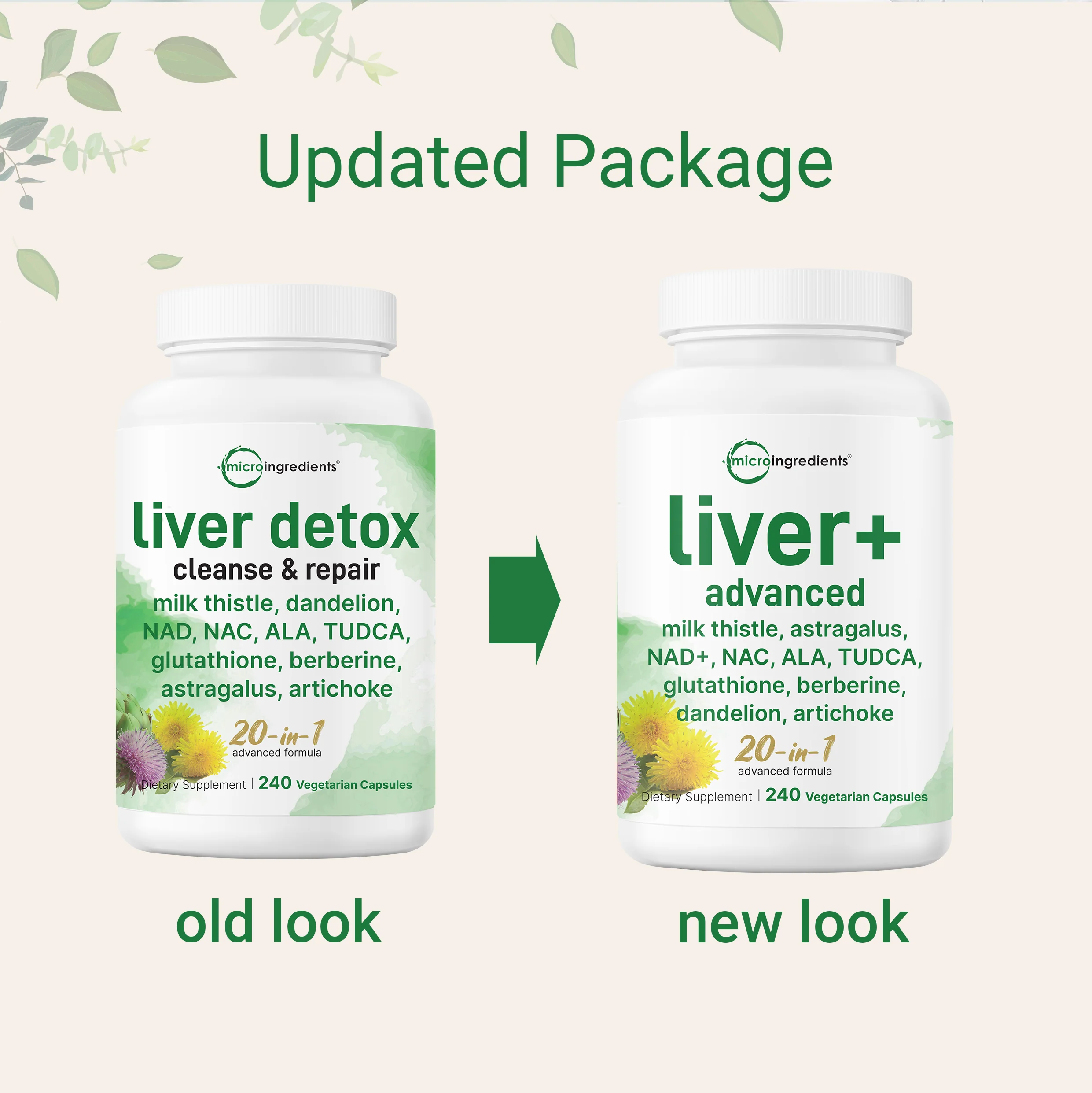 Liver Advanced+, 480 Veggie Capsules, 20-in-1 Advanced Complex - Image 3