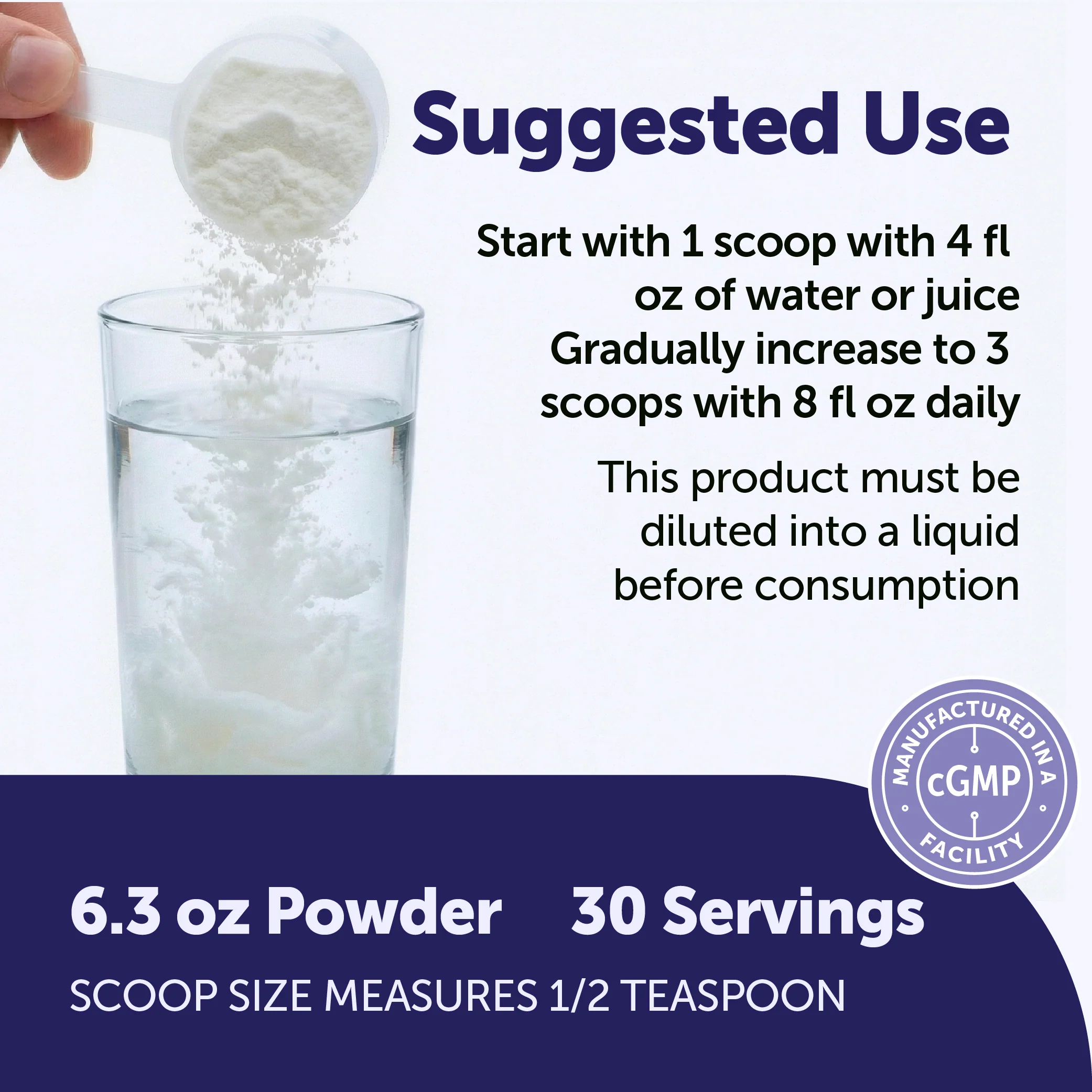 Micro Ingredients Mag Duo™ Magnesium L-Threonate with Magnesium Glycinate 180g Powder Jar, Lemonade Flavors - Image 4