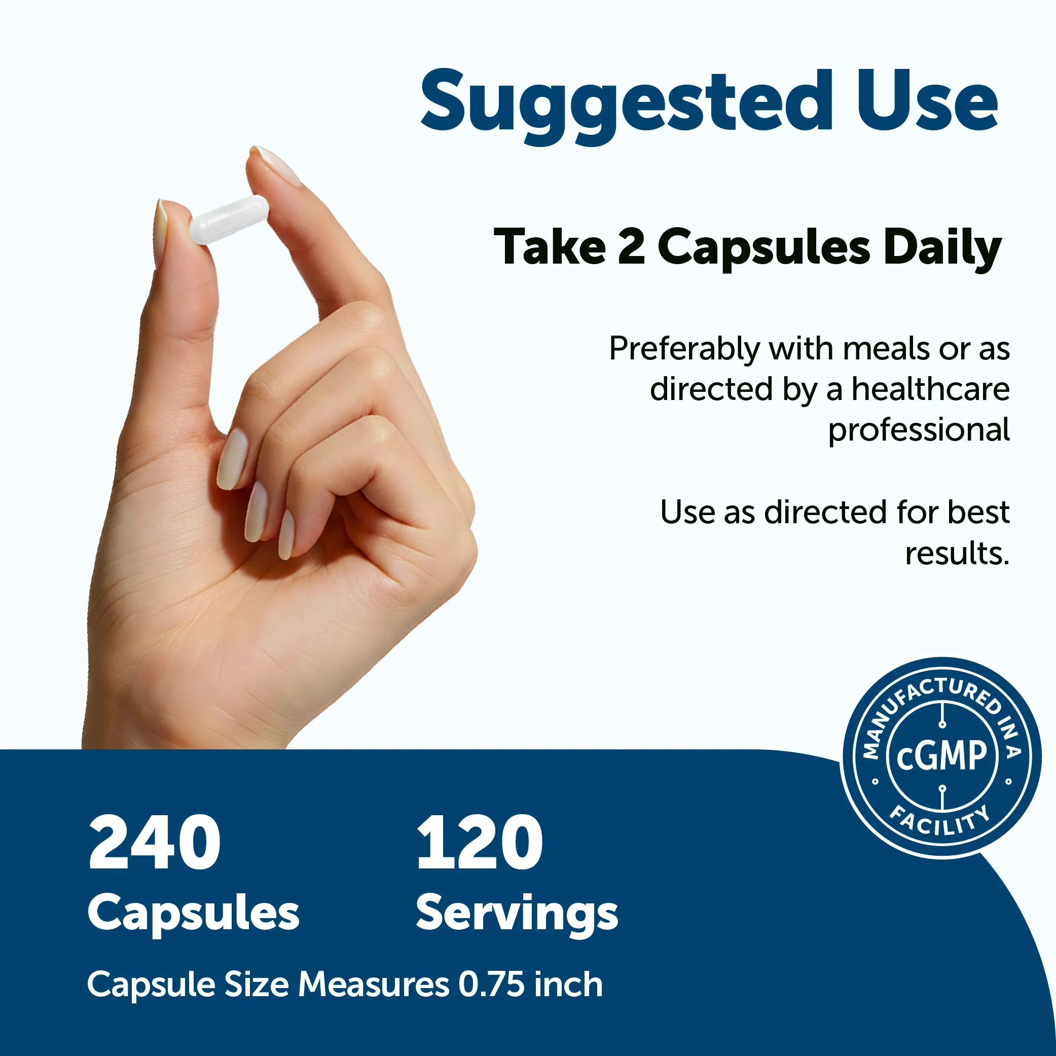 Micro Ingredients Pure Methylated Multivitamin for Men, 240 Capsules - Image 4