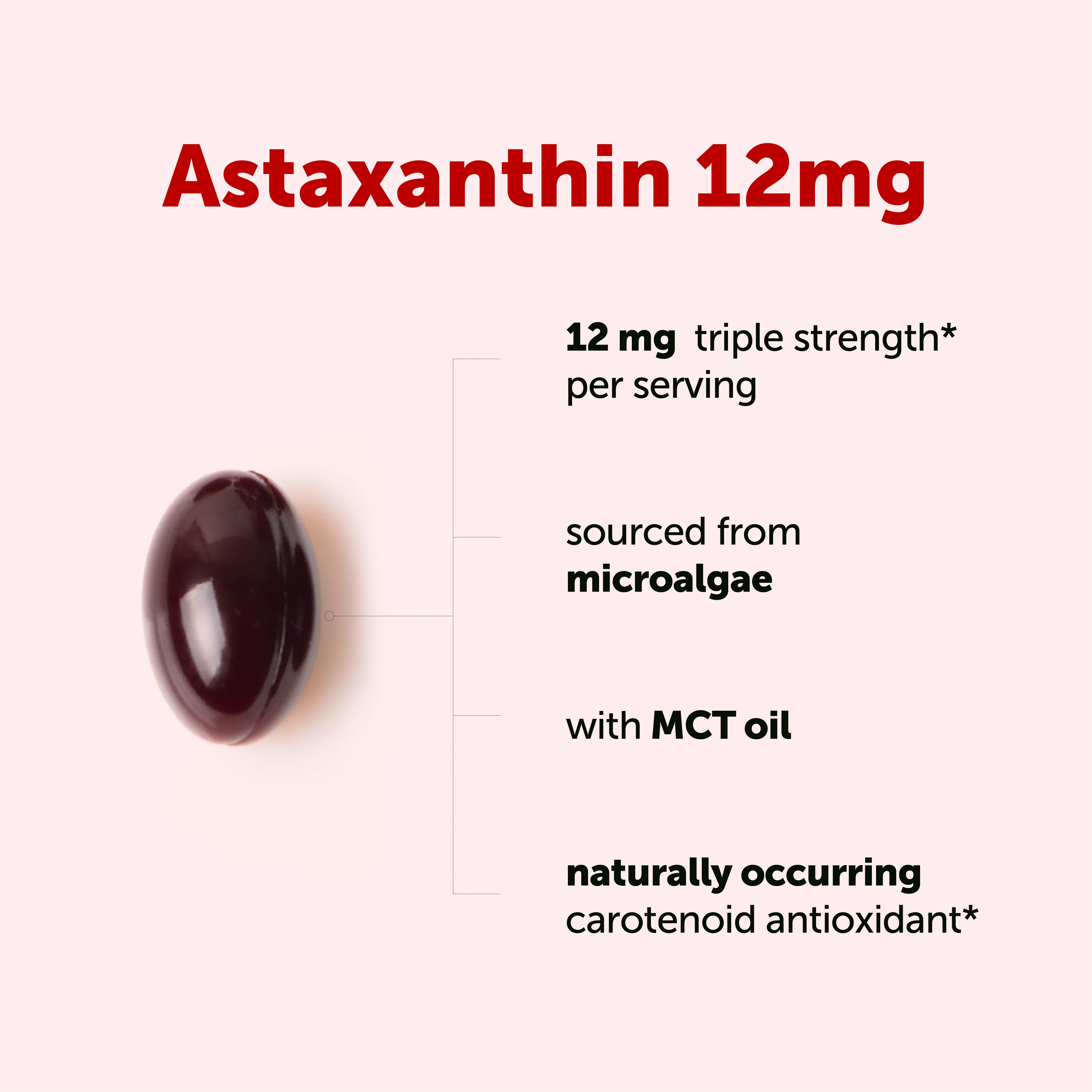 Micro Ingredients Astaxanthin 12mg softgels, tanning pills, Strength Carotenoids Skin Supplement w. 100% Natural Astaxanthin from MicroAlgae - Image 9
