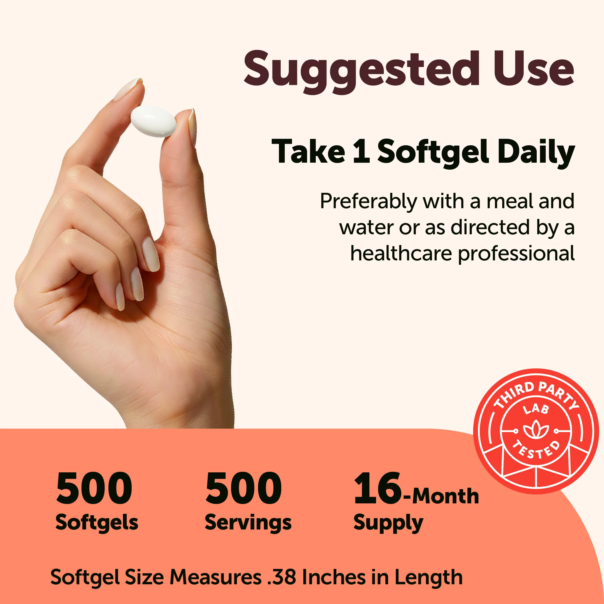 Micro Ingredients Chromium Picolinate 1000mcg with MCT Oil, 500 Softgels - Image 4