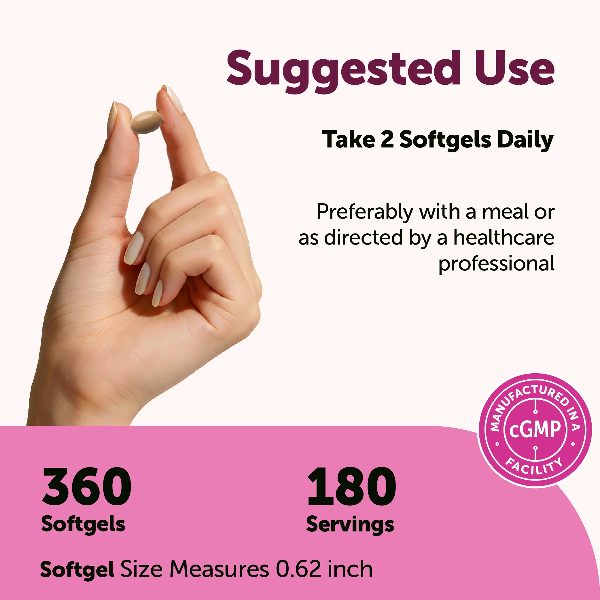 Micro Ingredients Fenugreek with Sunflower Lecithin, 360 Coconut Oil Softgels - Image 4