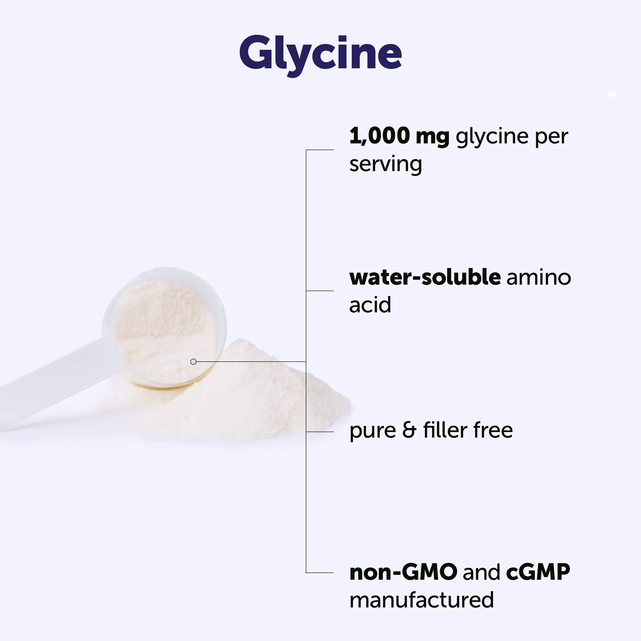 Micro Ingredients Glycine Powder, 500 g (1.1 Pounds) - Image 3