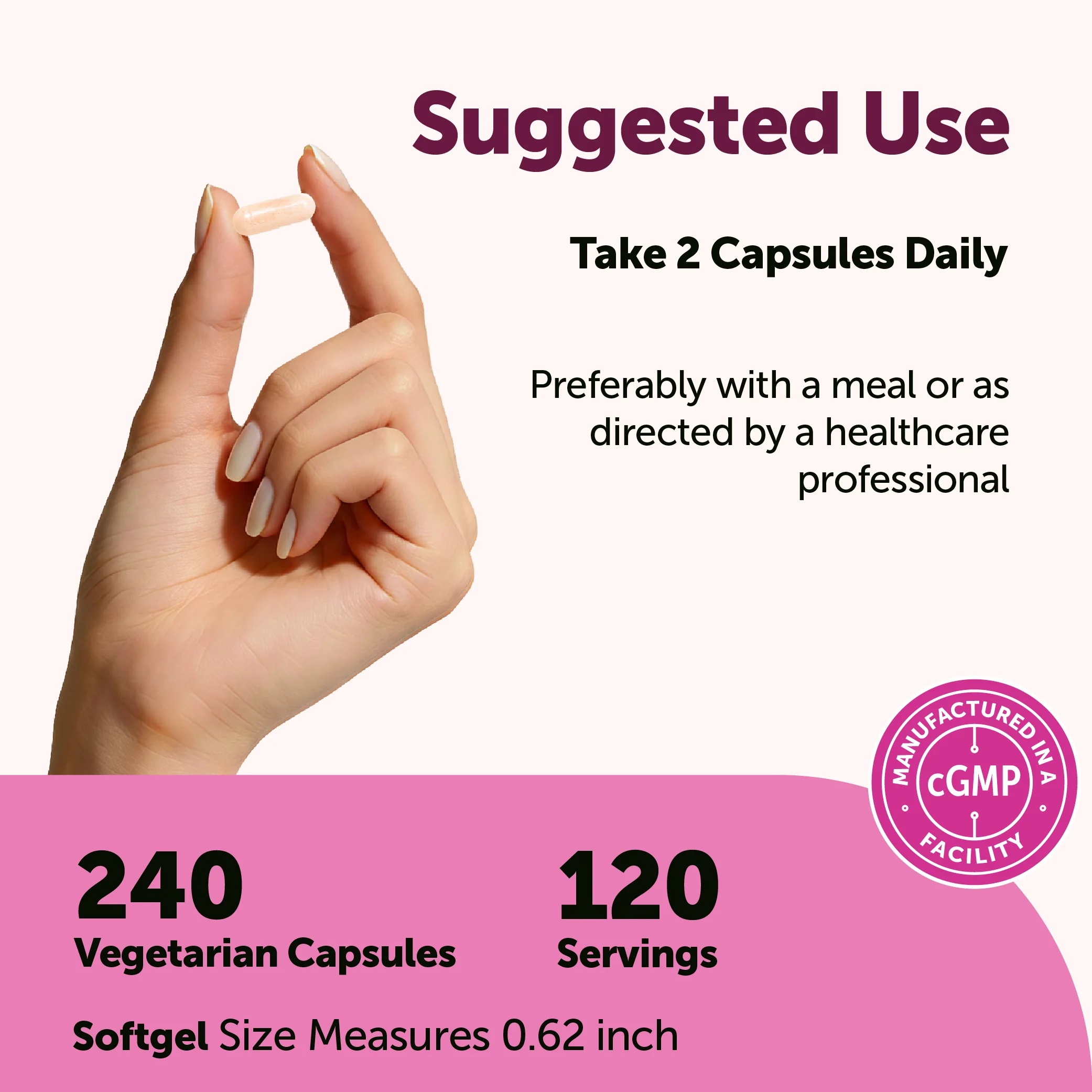 Micro Ingredients Methylated B Complex for Women 14-in-1, 240 Vegetarian Capsules - Image 4