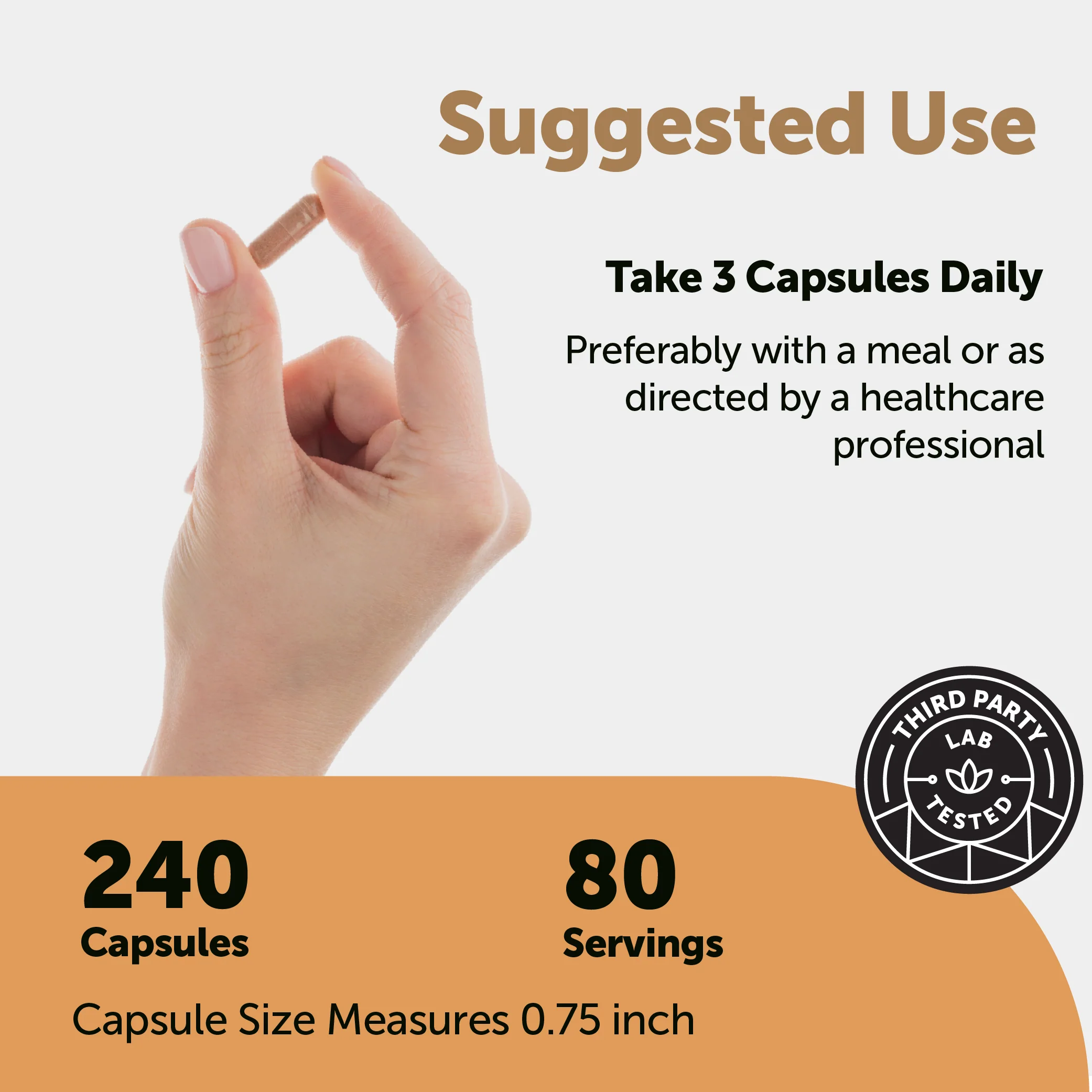 Micro Ingredients Nattokinase 10,000FU Complex, 240 Vegetarian Capsules - Image 4