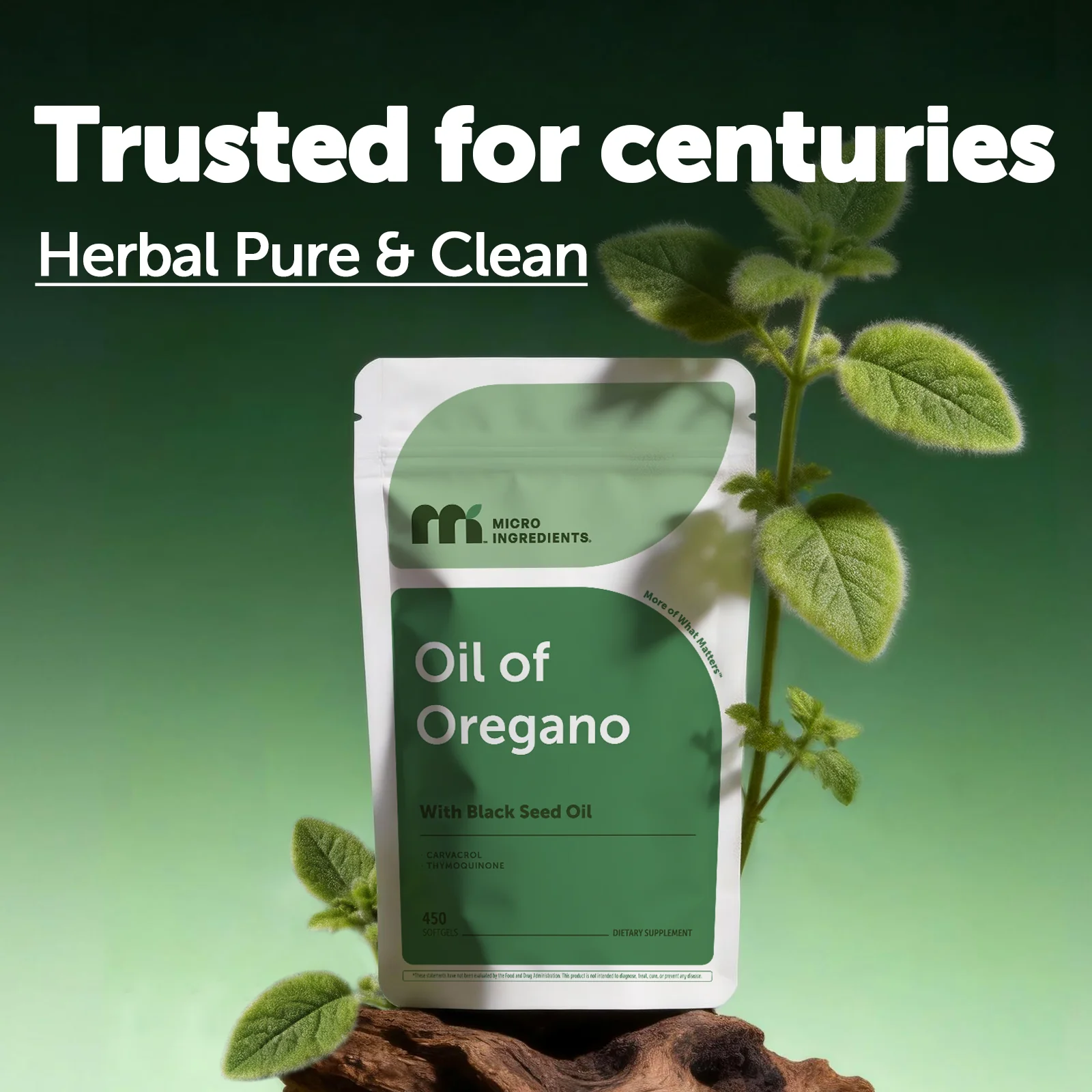 Micro Ingredients Oil of Oregano with Black Seed Oil Softgels - Image 9