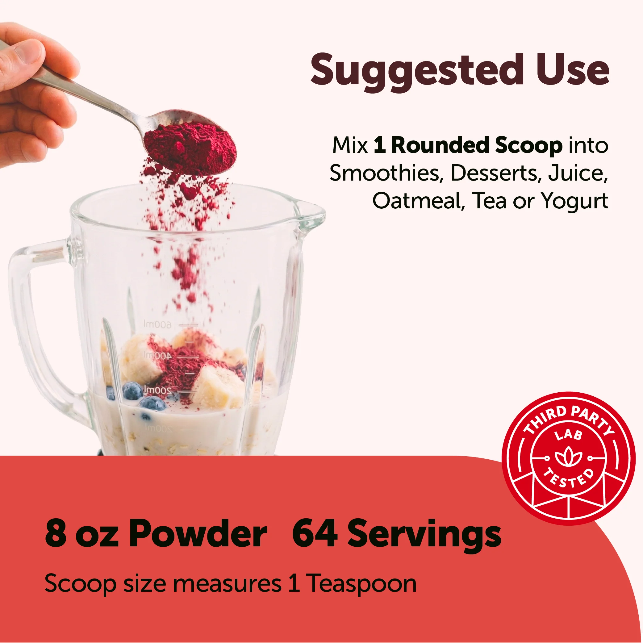 Micro Ingredients Organic Beet Root Powder, 8oz - Image 4