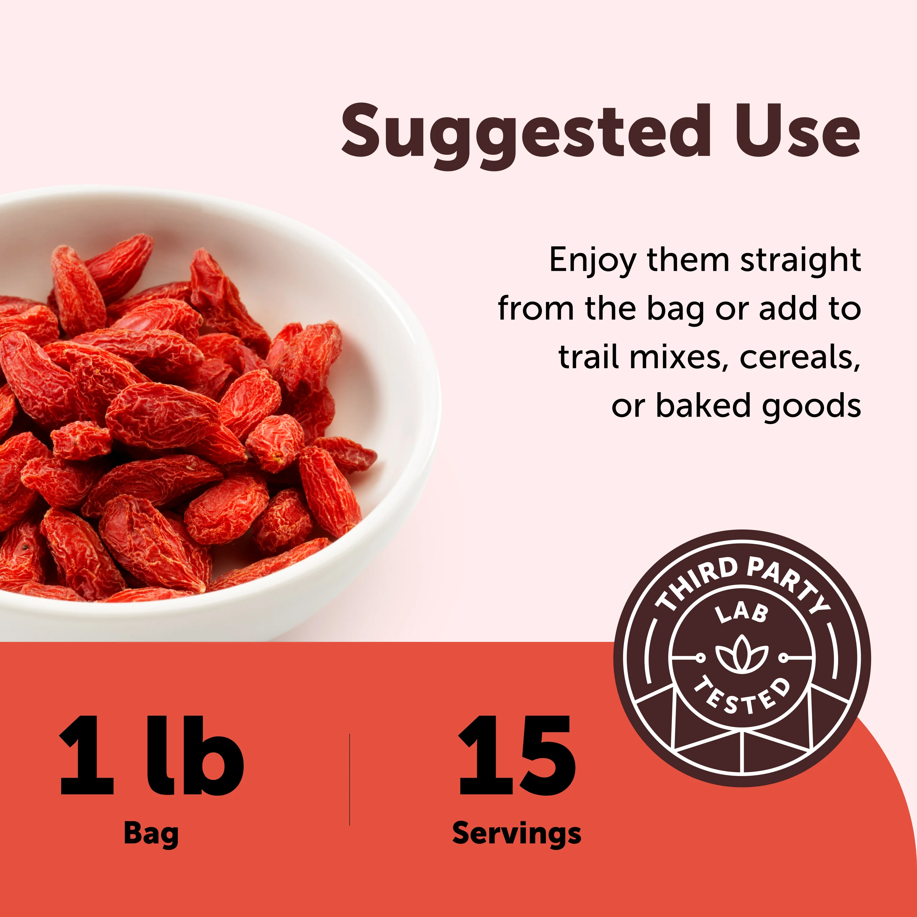 Micro Ingredients Organic Goji Berries, 1lb - Image 4
