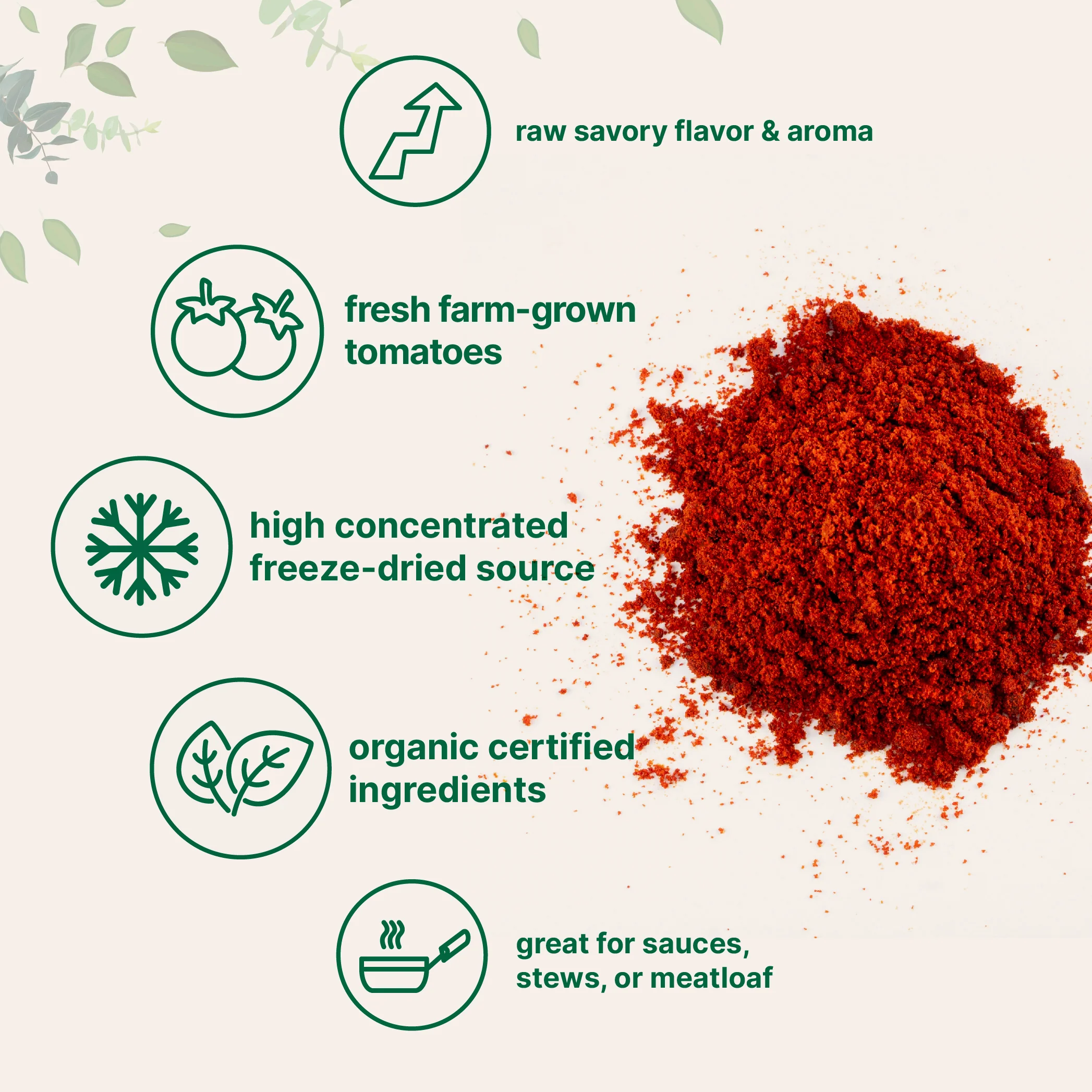 Micro Ingredients Organic Tomato Powder, 2lbs - Image 3