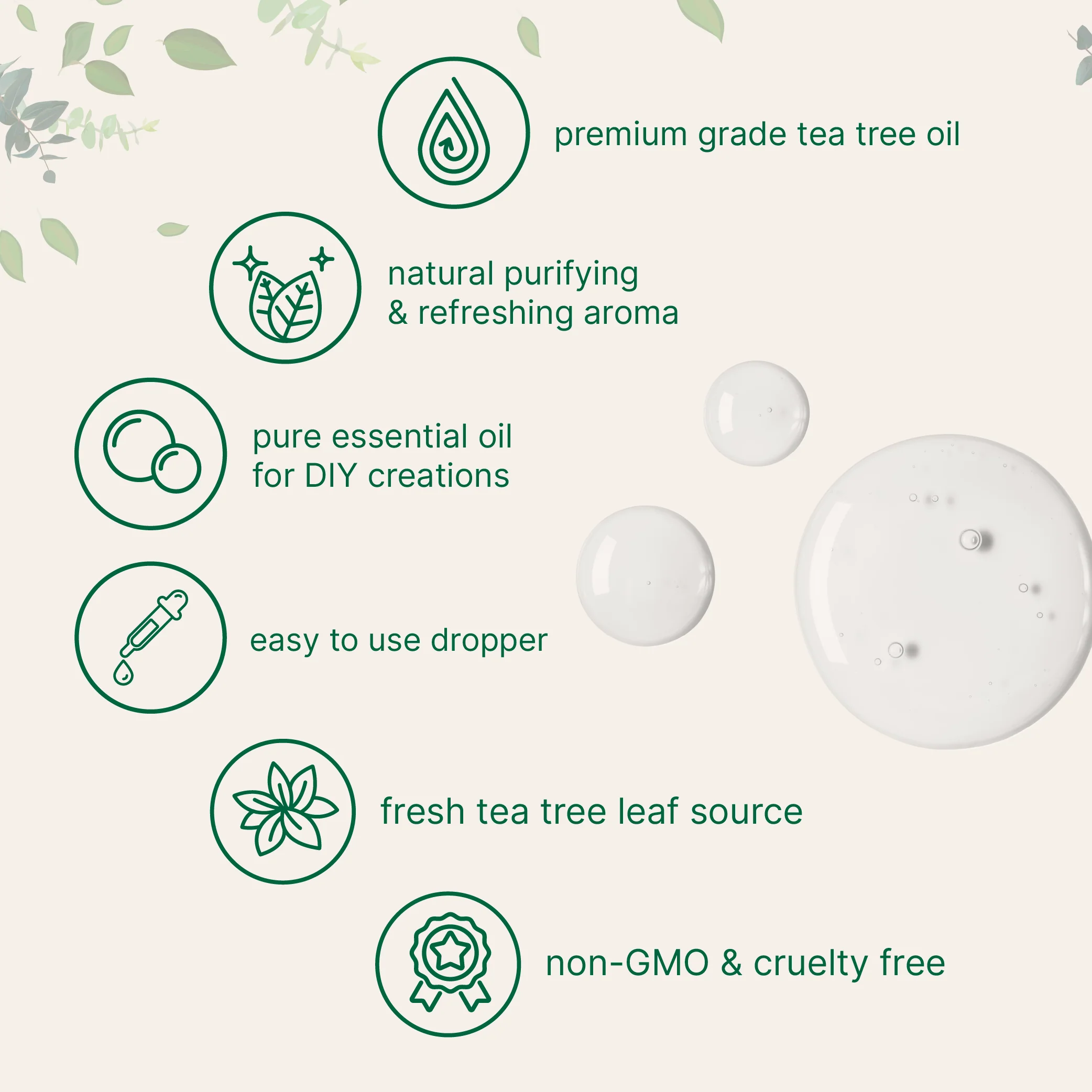 Micro Ingredients Pure Tea Tree Essential Oil 8 floz (237mL) - Image 3