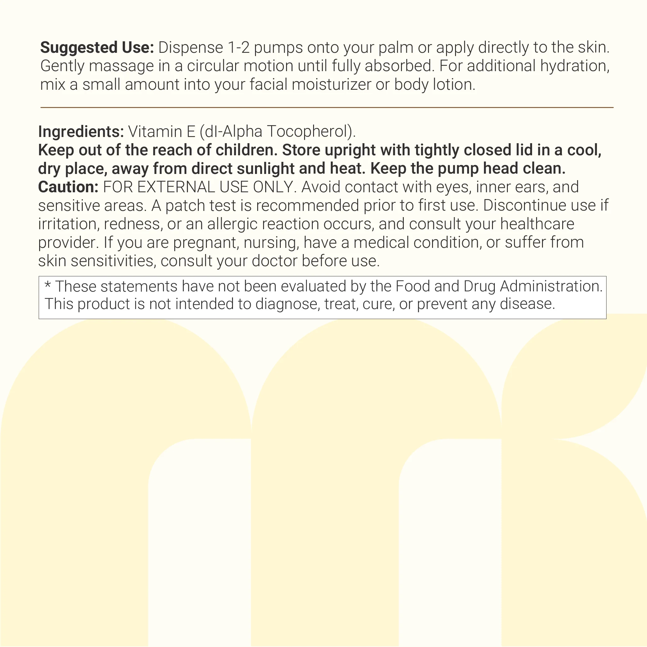 Micro Ingredients Pure Vitamin E Oil, 16 fl oz (473mL) - Image 2