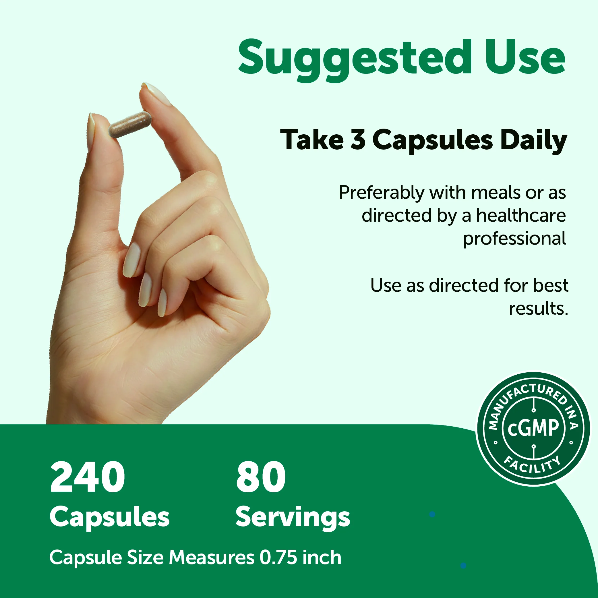 Micro Ingredients Rhodiola Rosea Complex 3000mg, 240 Vegetarian Capsules - Image 4