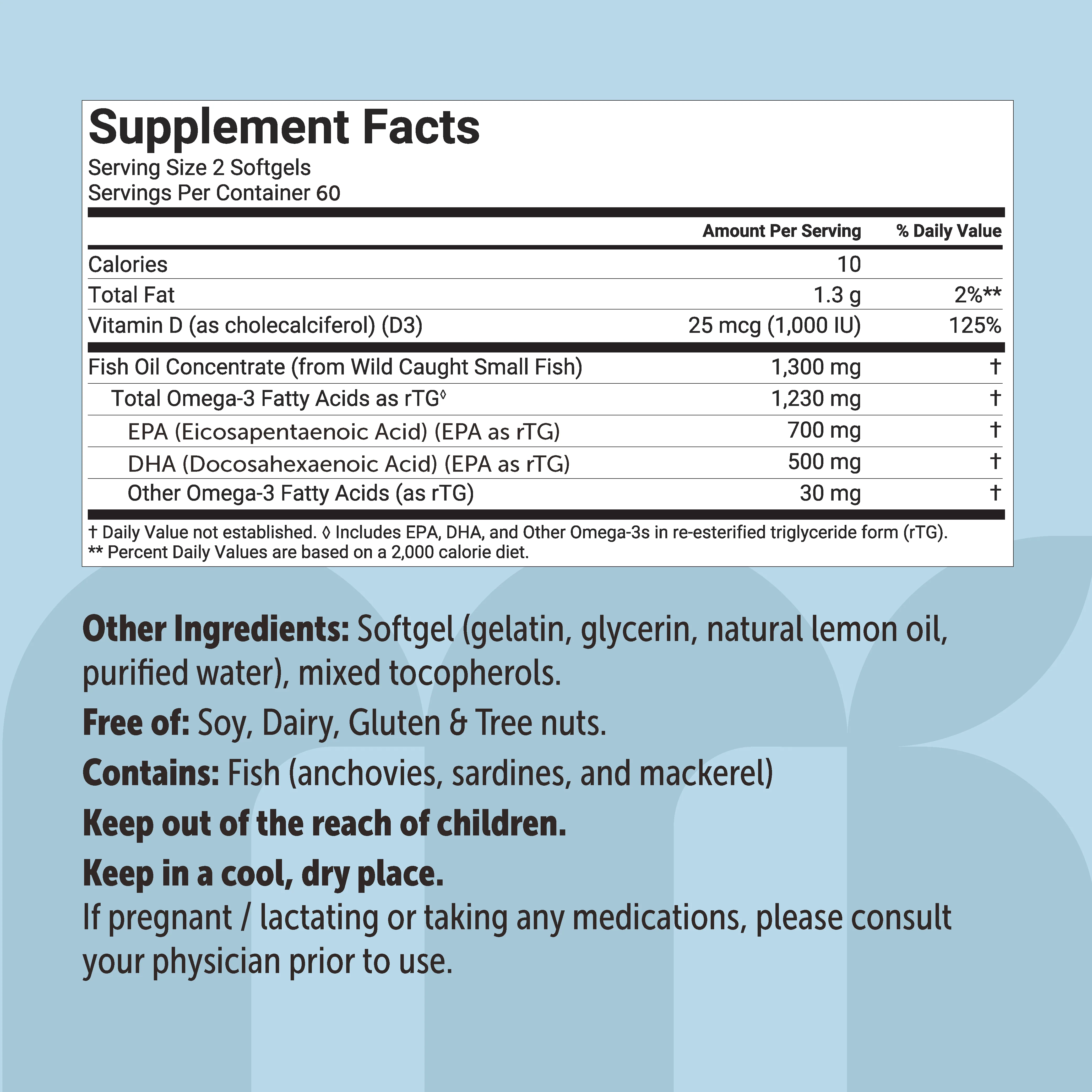 Micro Ingredients Supreme Omega-3 Fish Oil w/ Ultra High EPA & DHA, Burpless Softgels - Image 6