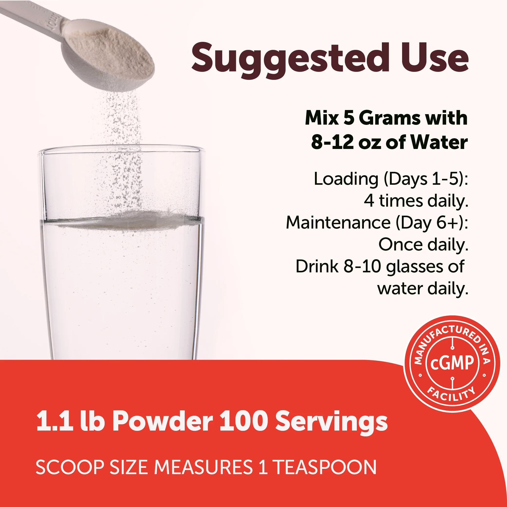Micro Ingredients Micronized Creatine Monohydrate Powder - Unflavored - Image 4