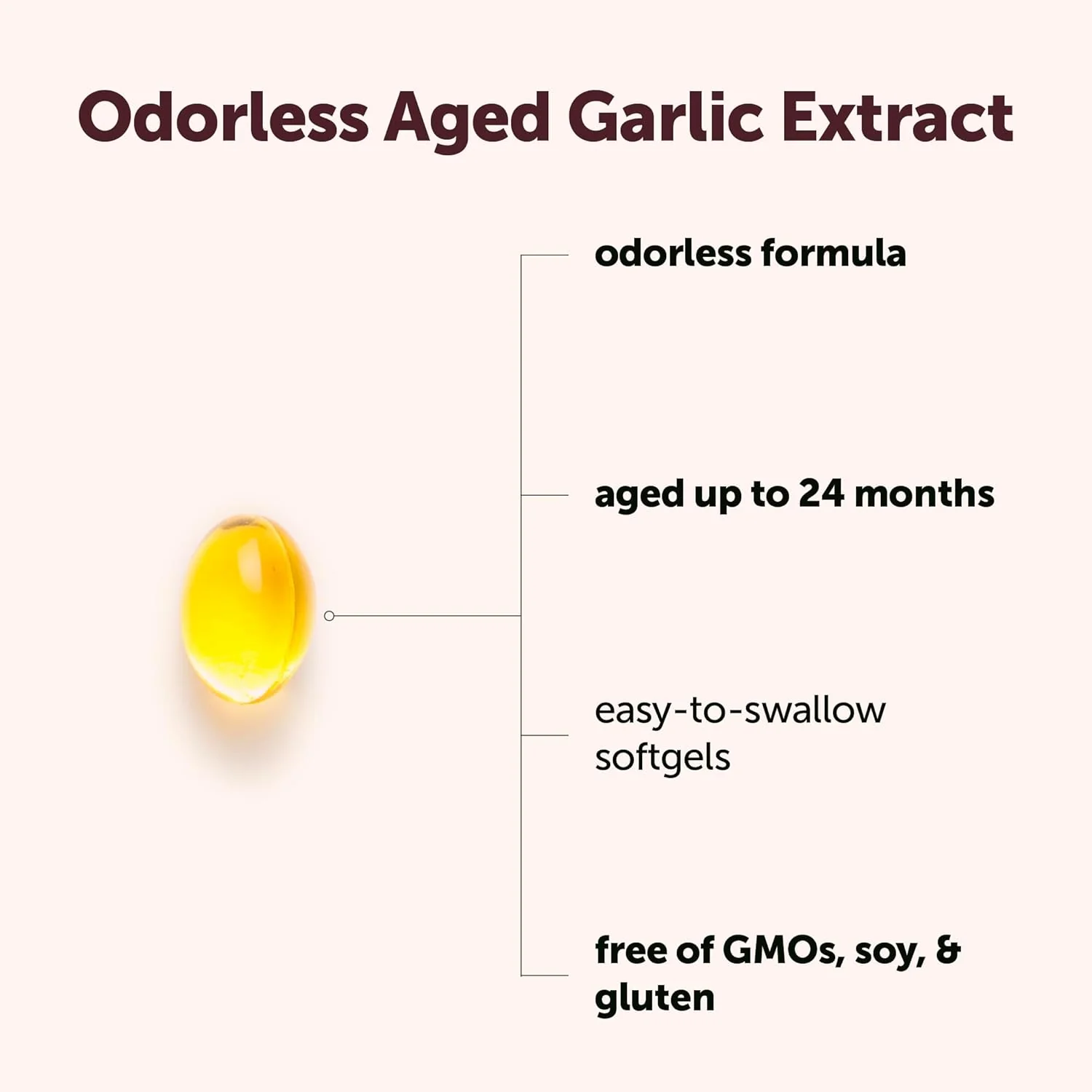 Micro Ingredients Odorless Aged Garlic Extract Softgels - Image 8