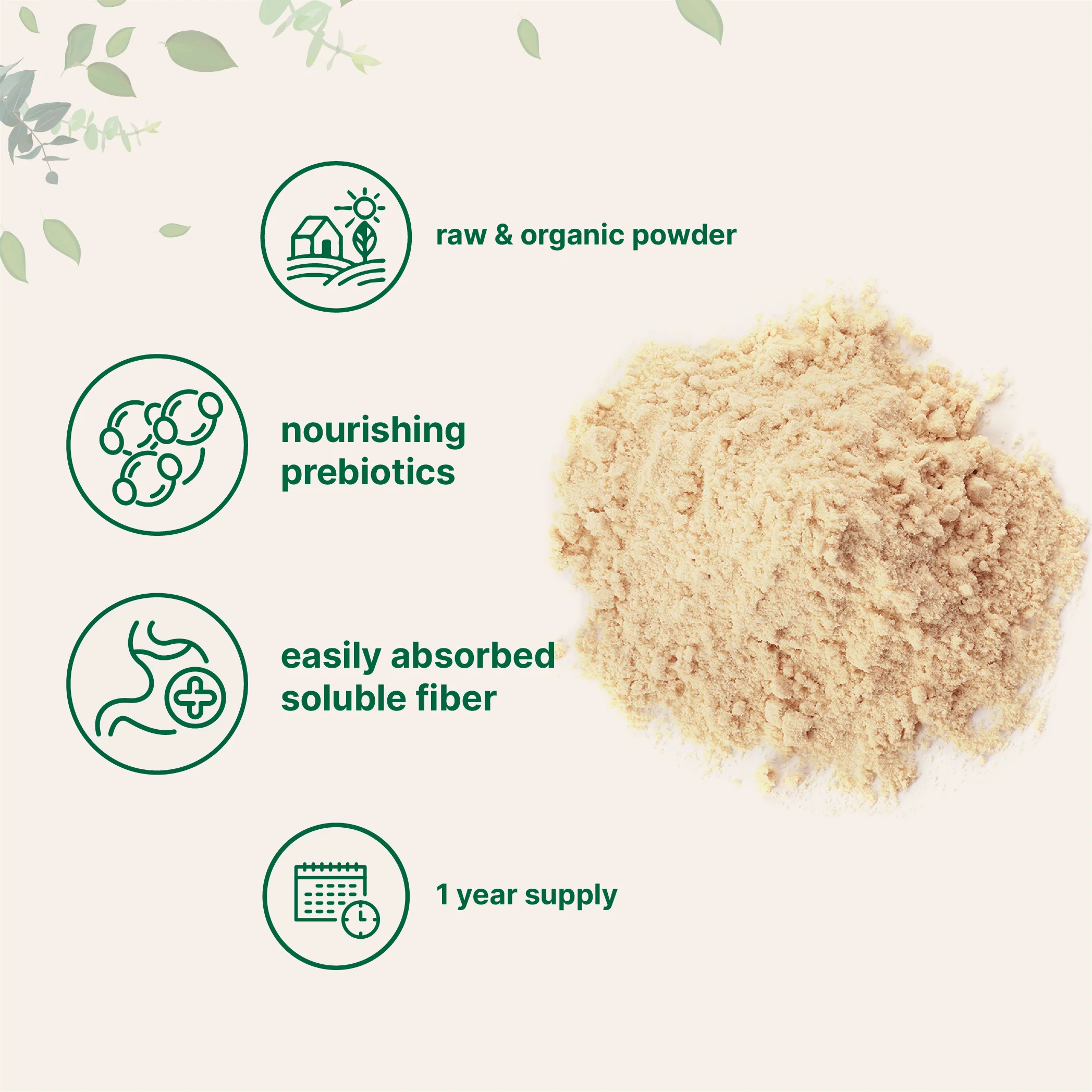 Micro Ingredients Organic Acacia Senegal Fiber Powder, 2lb - Image 3