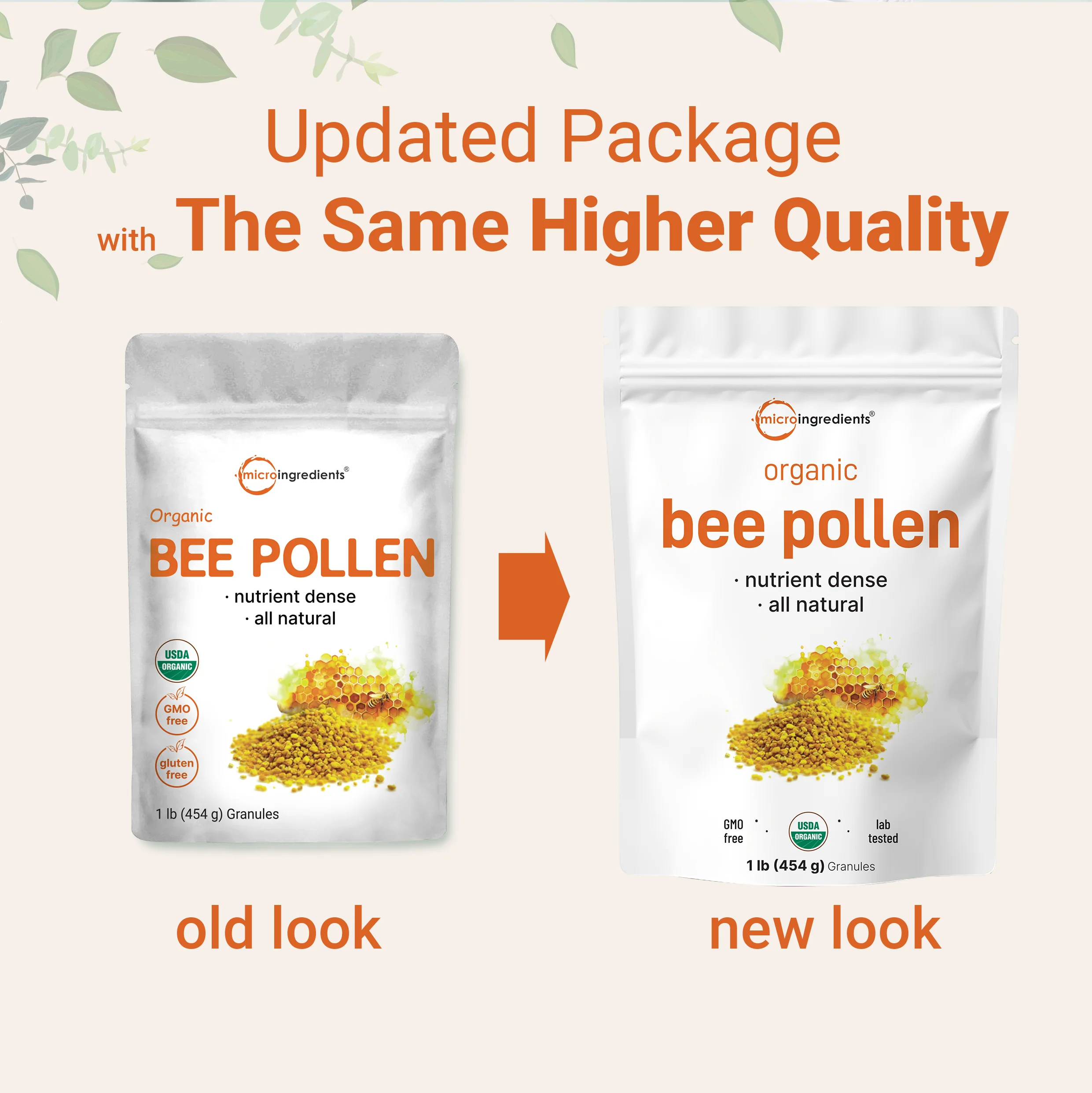 Micro Ingredients Premium Organic Bee Pollen Granules - Image 3