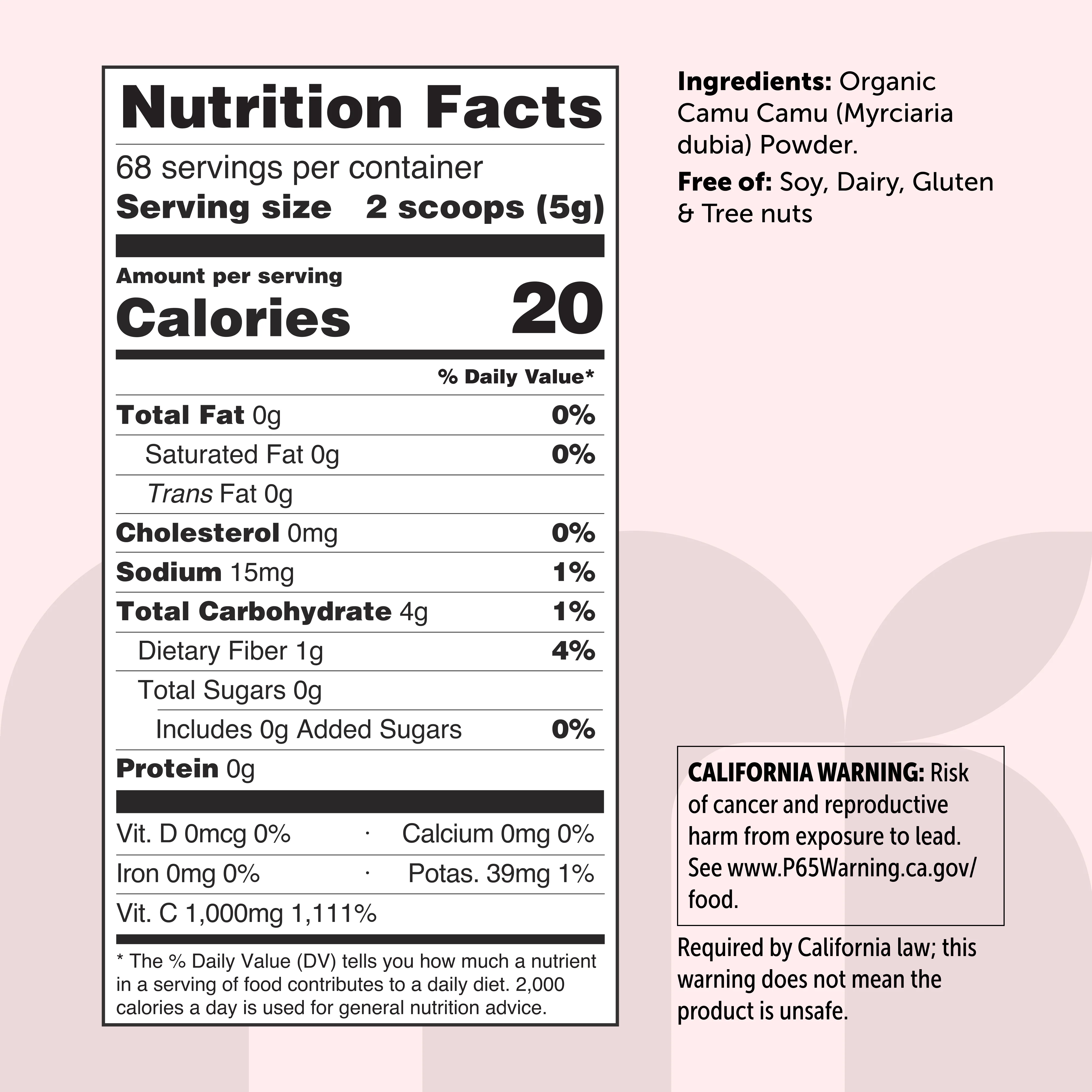 Micro Ingredients Organic Camu Camu Powder 12 Ounce - Image 3