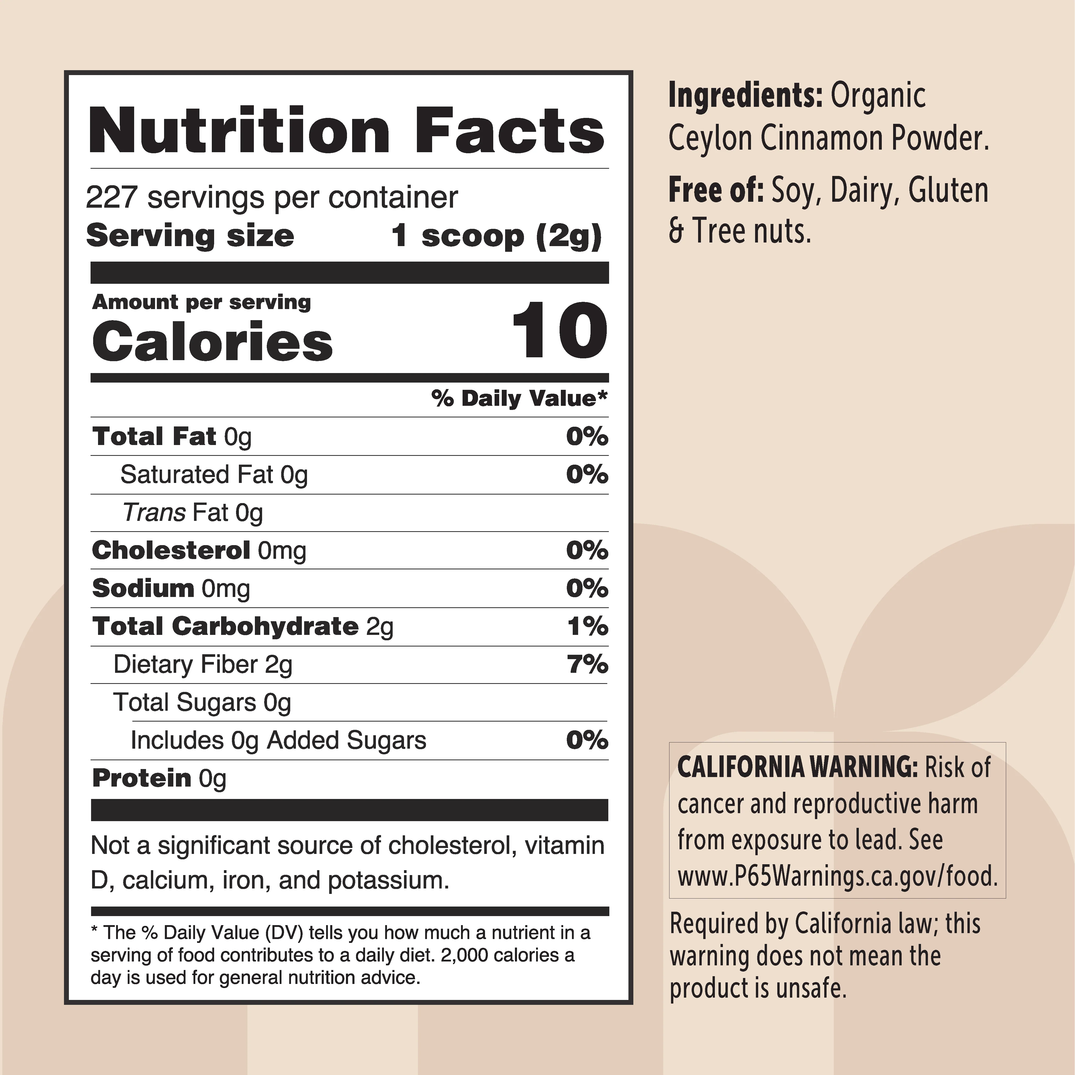Micro Ingredients Organic Ceylon Cinnamon Powder - Image 5