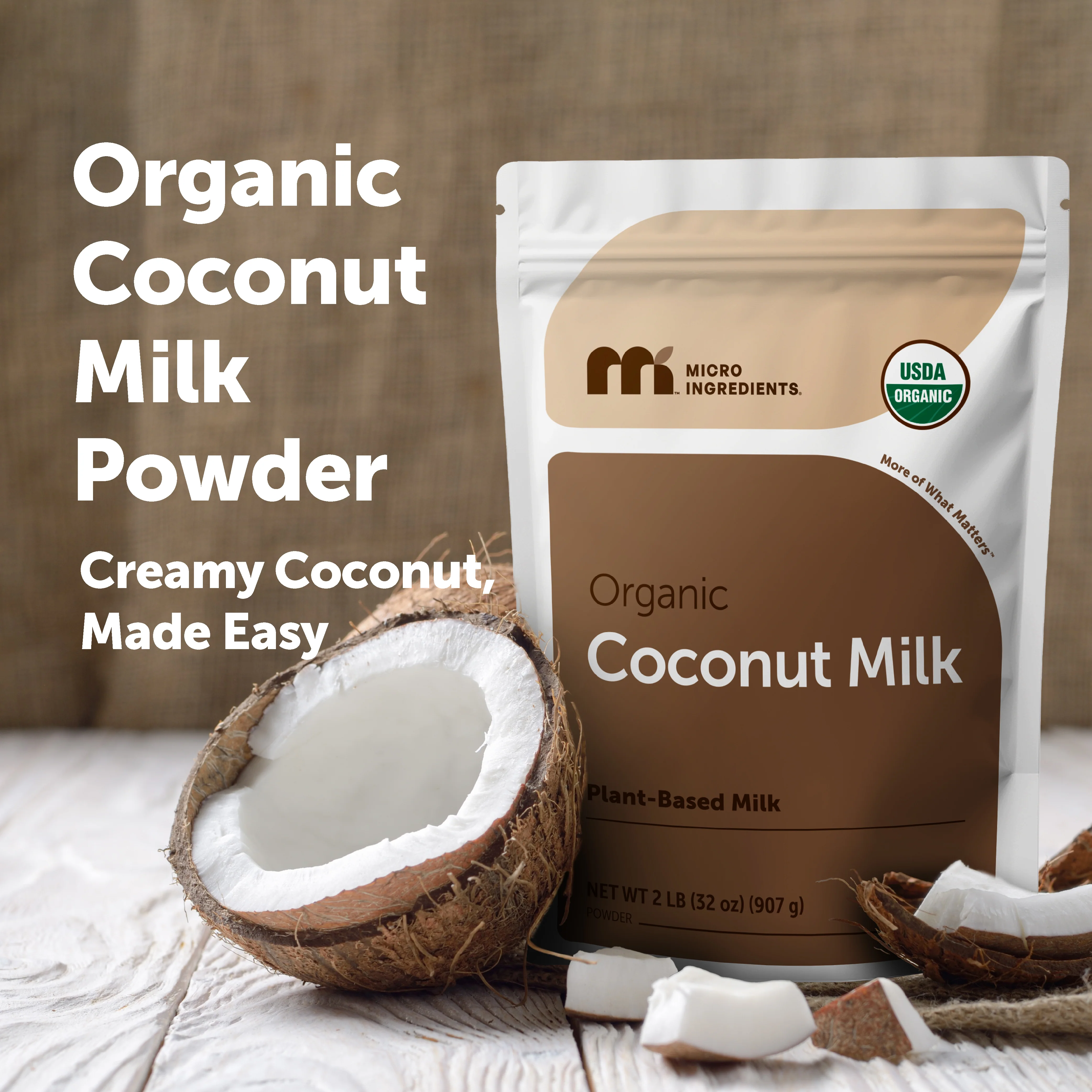 Micro Ingredients Organic Coconut Milk Powder - Image 6