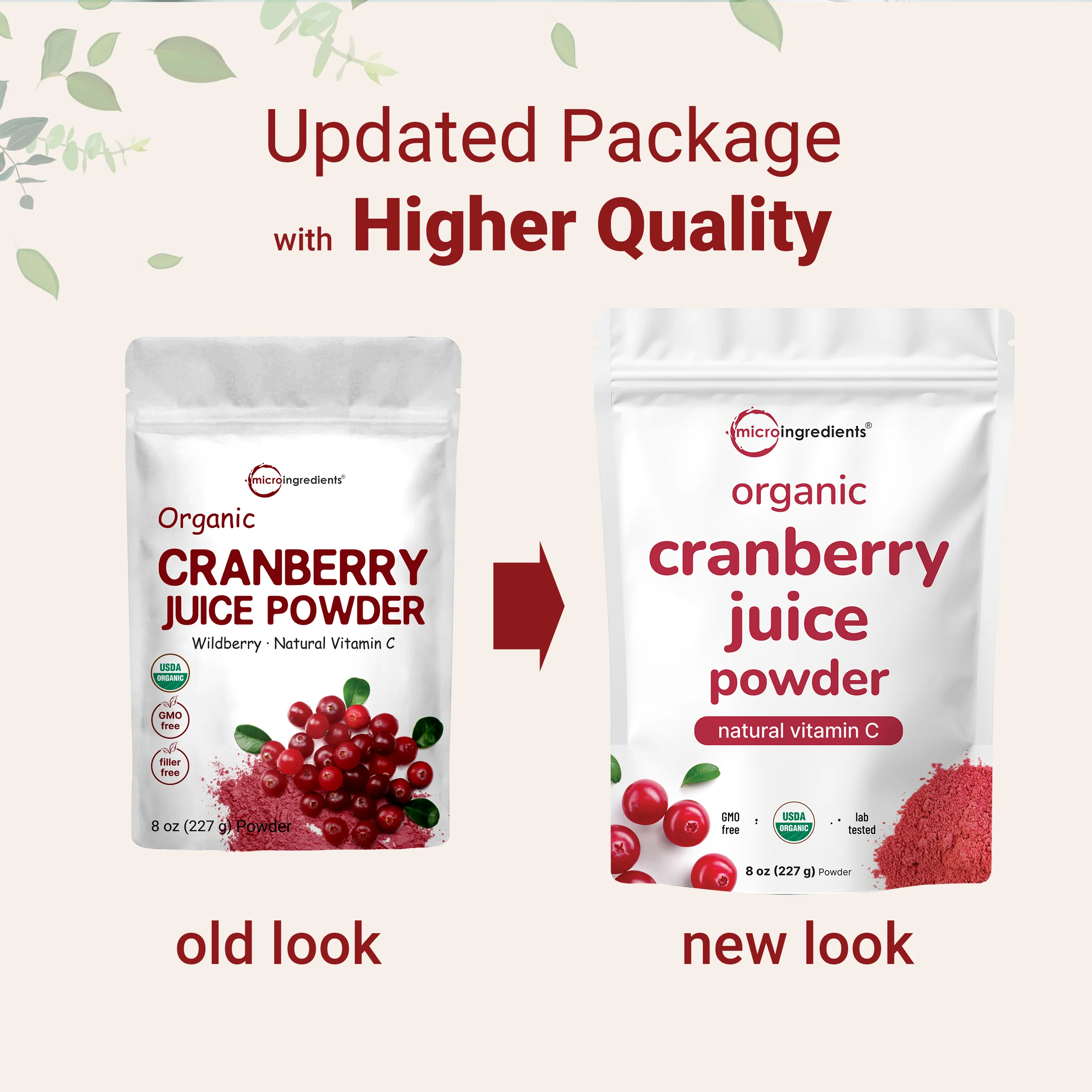 Micro Ingredients Organic Cranberry Juice Powder - Image 3