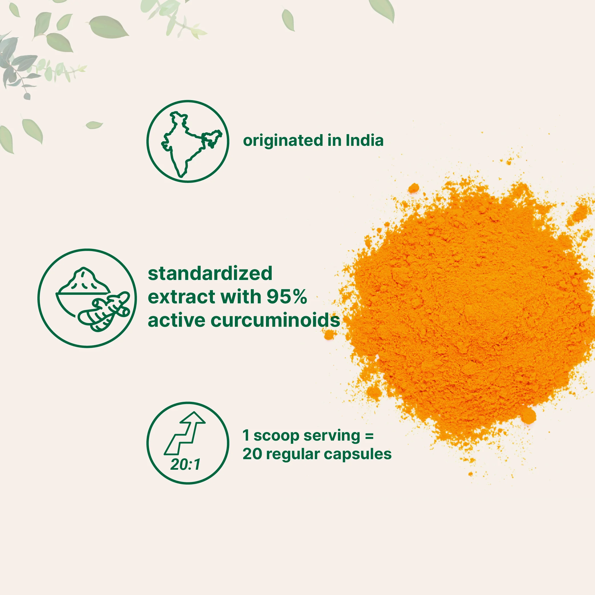 Micro Ingredients Turmeric Curcumin Powder 100g - Image 3