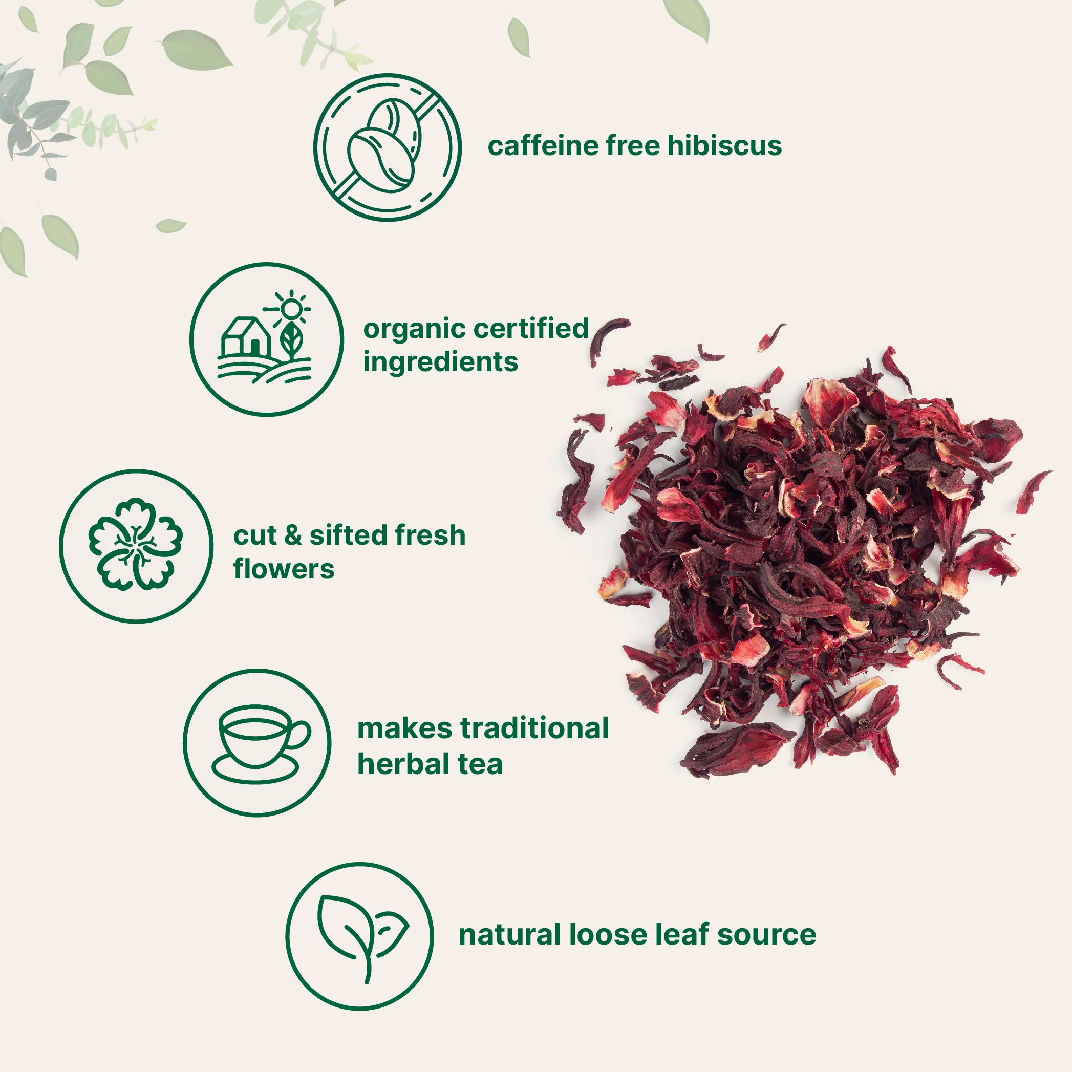 Micro Ingredients Organic Hibiscus Flowers, 2lb - Image 4