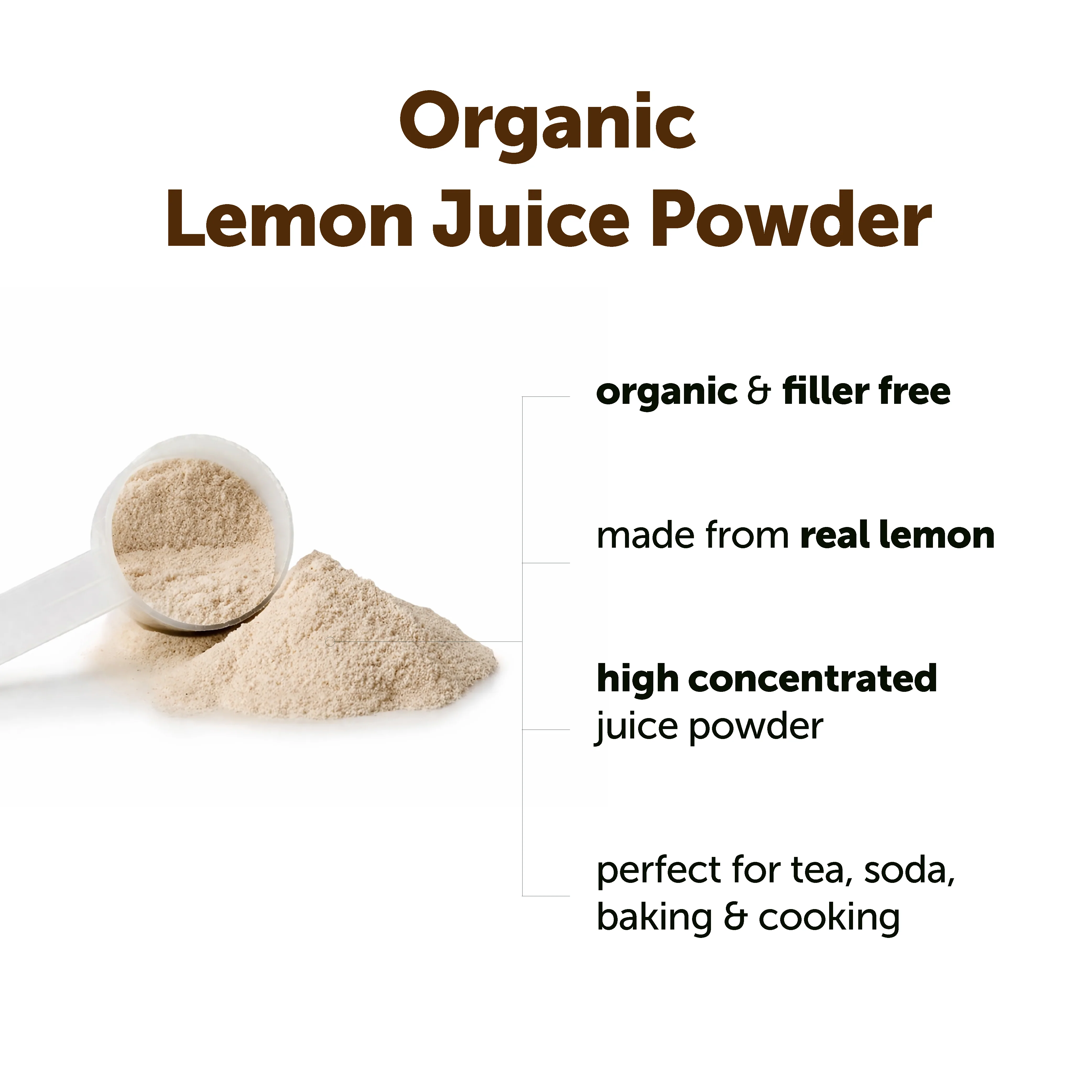 Micro Ingredients Organic Lemon Juice Powder - Image 5
