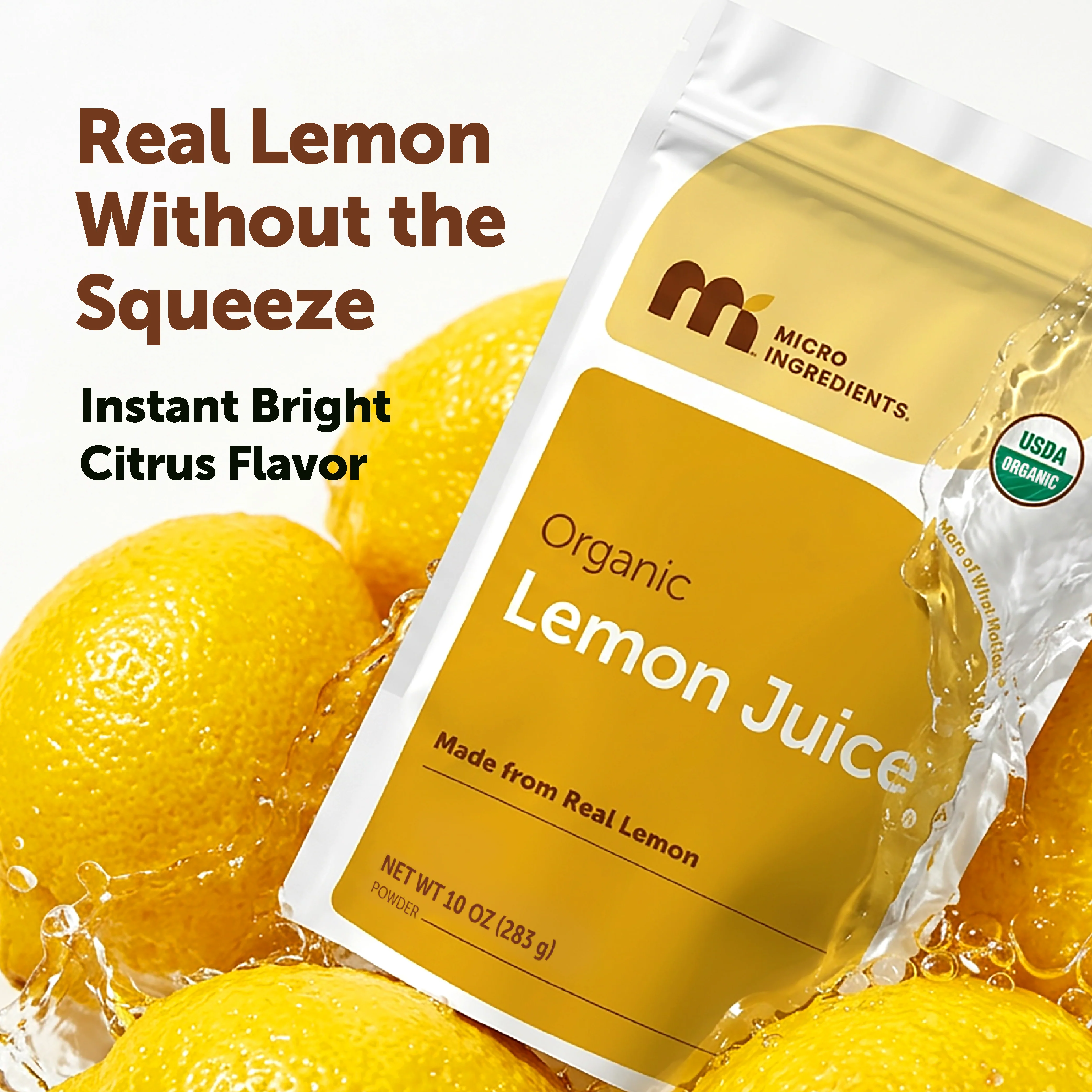 Micro Ingredients Organic Lemon Juice Powder - Image 7