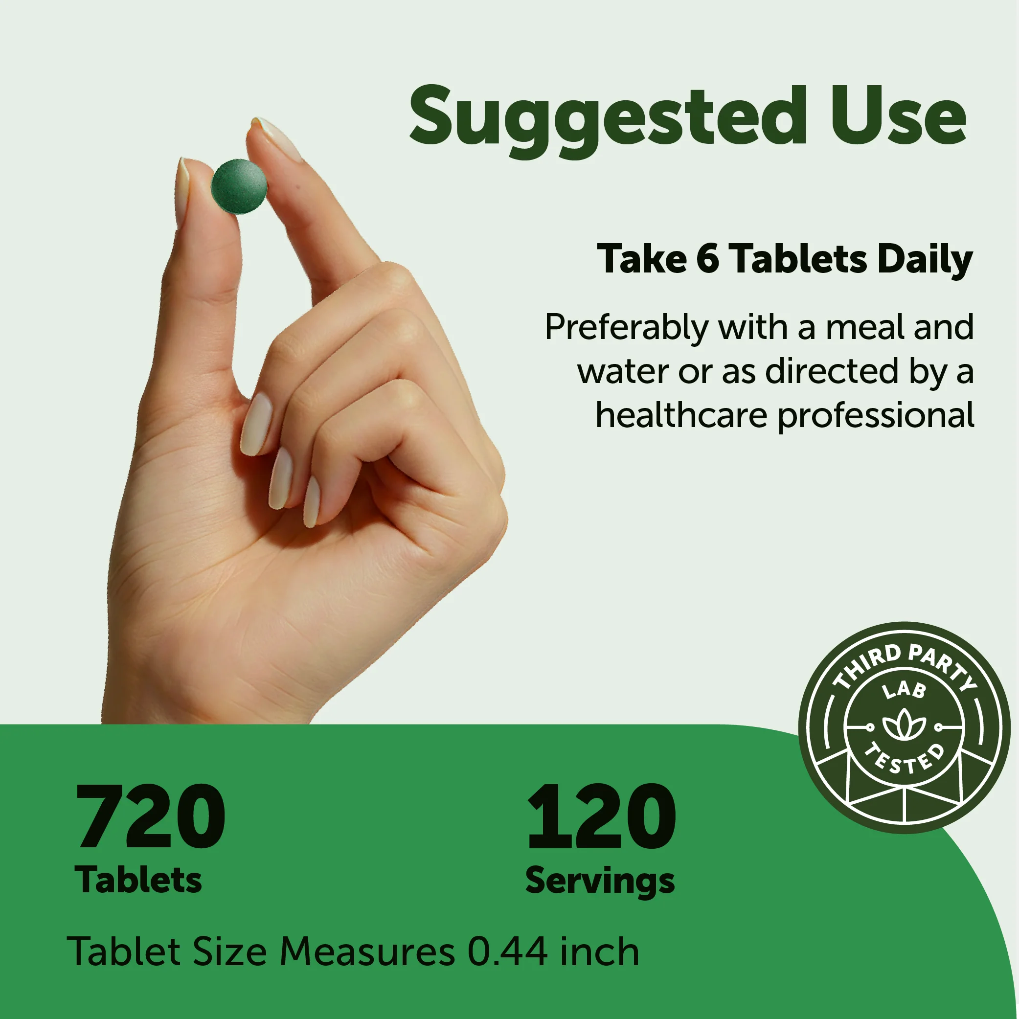 Micro Ingredients Organic Spirulina Tablets 720 Counts - Image 5