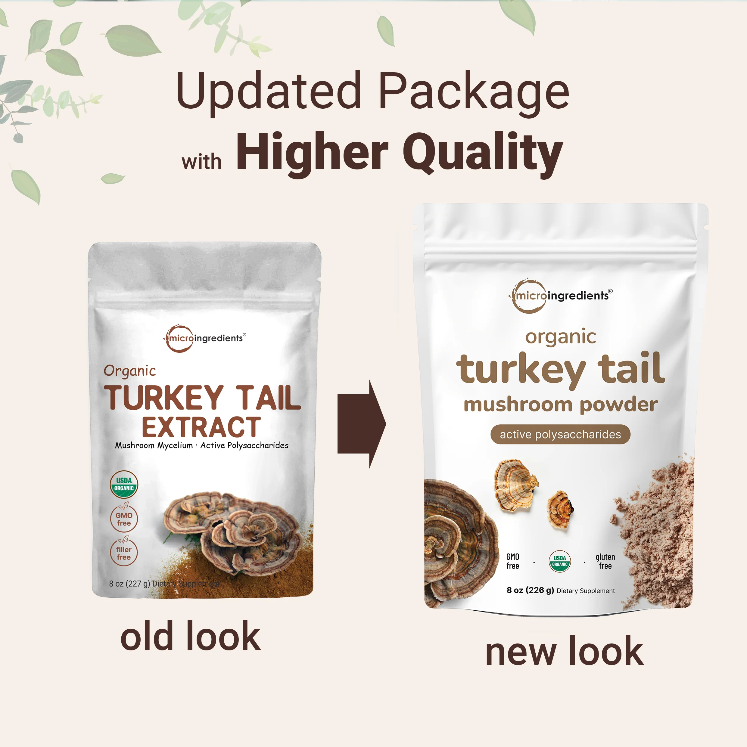 Micro Ingredients Organic Turkey Tail Powder, 8oz - Image 3