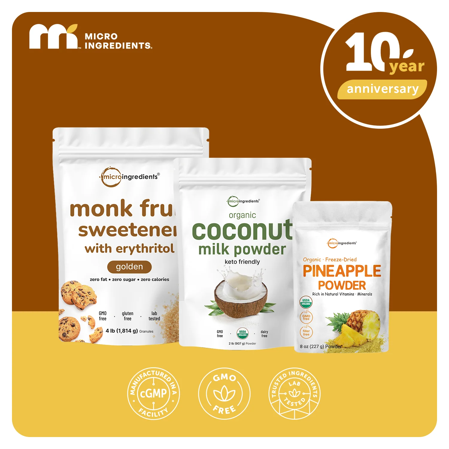 Micro Ingredients Pineapple Coconut Smoothie Bundle