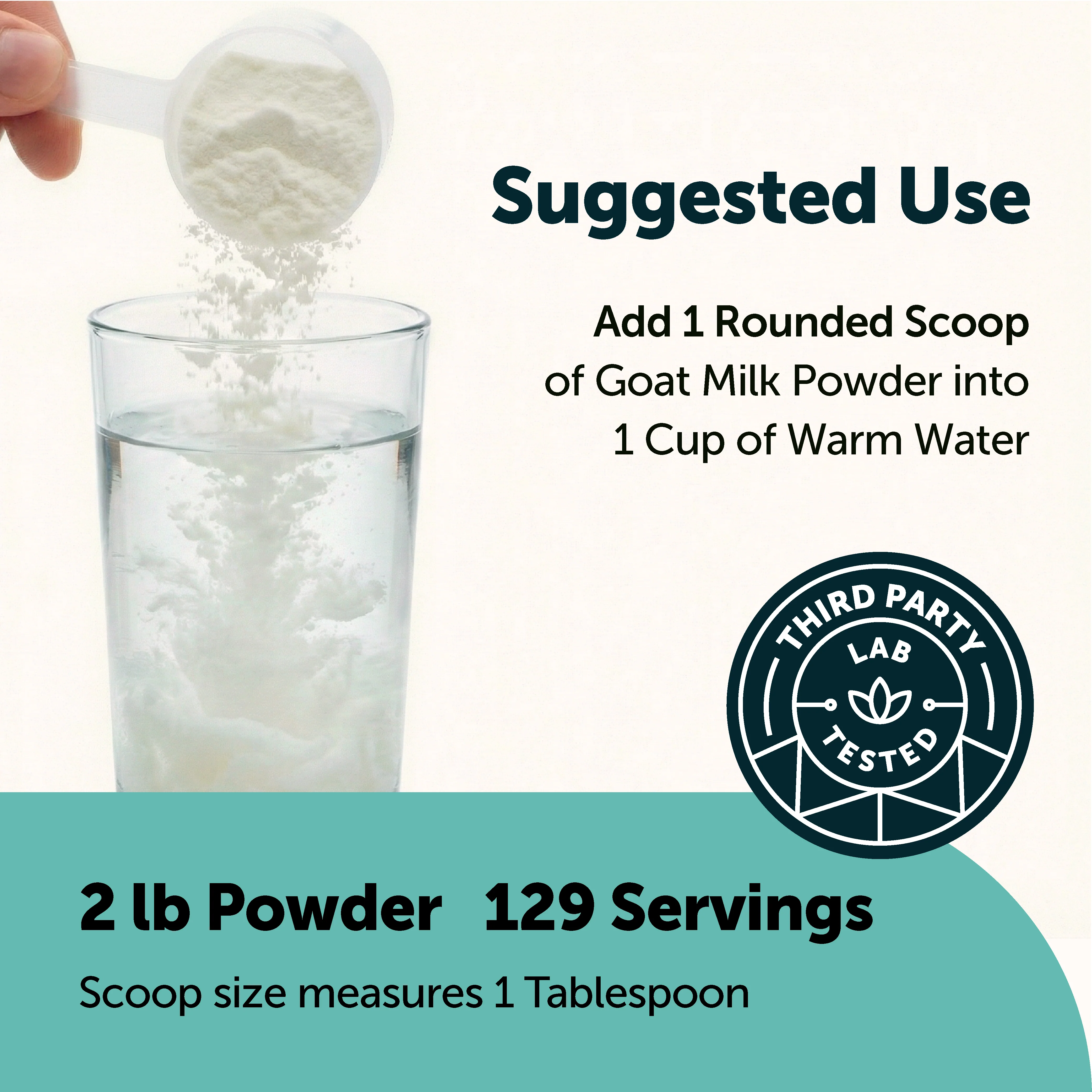 Micro Ingredients Goat Milk Powder, Rich in Protein, Calcium, & Probiotics - Image 5