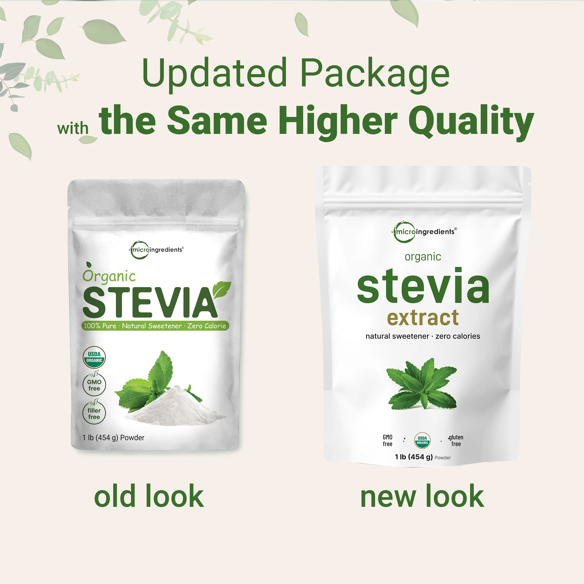 Micro Ingredients Pure Organic Stevia Powder, 1 Pound - Image 3